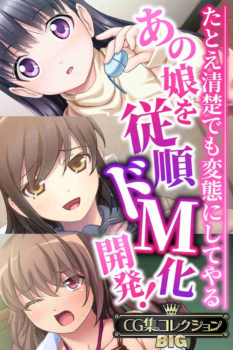 あの娘を従順ドM化開発！〜たとえ清楚でも変態にしてやる〜【CG集コレクションBIG】 エロ漫画 無料