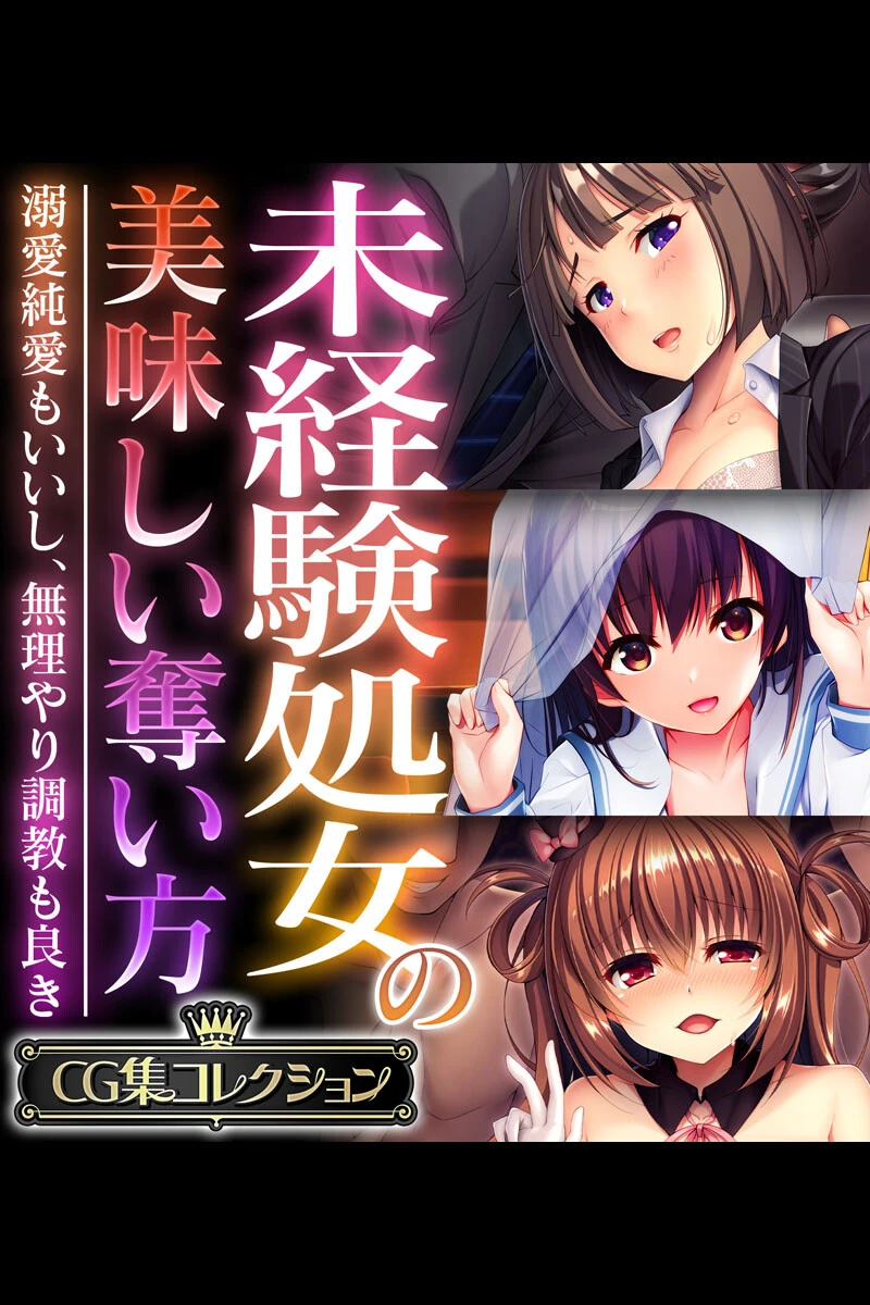 未経験処女の美味しい奪い方 〜溺愛純愛もいいし、無理やり調教も良き〜【CG集コレクション】 エロ漫画 無料