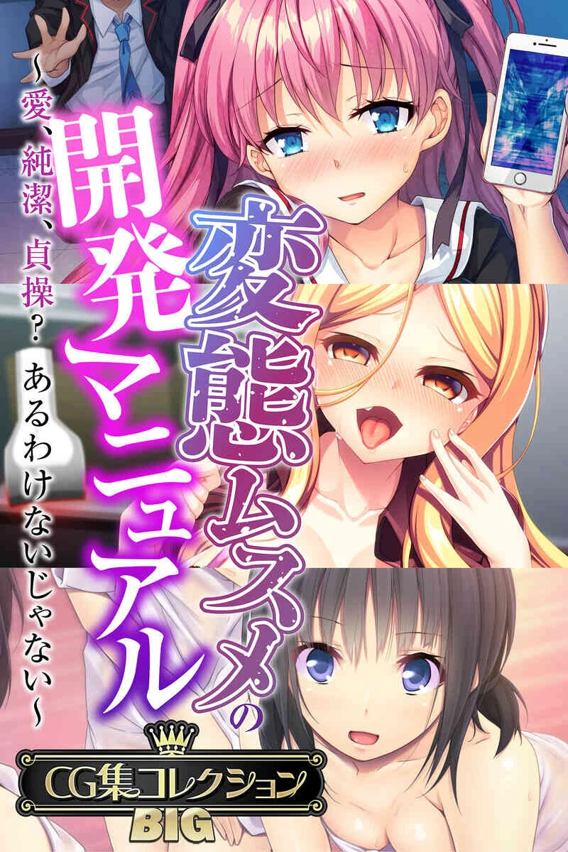 変態ムスメの開発マニュアル 〜愛、純潔、貞操？あるわけないじゃない〜【CG集コレクションBIG】 エロ漫画 無料
