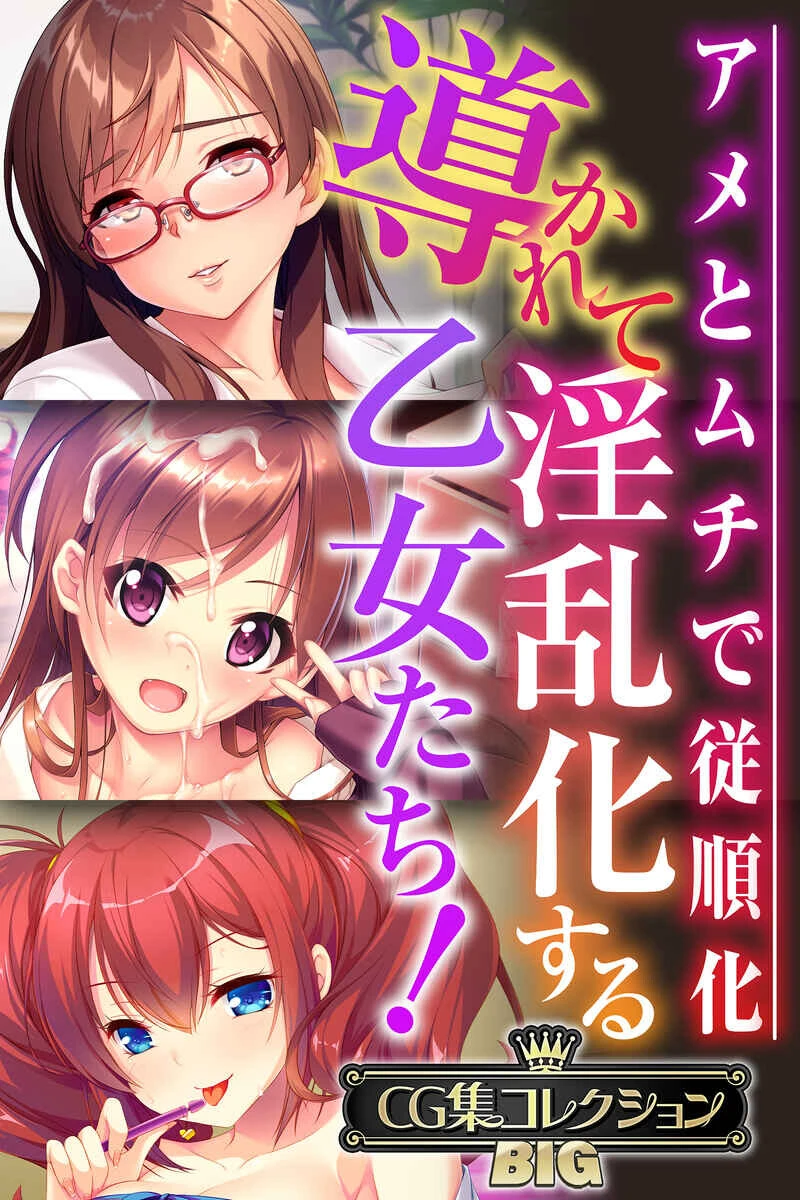 導かれて淫乱化する乙女たち！〜アメとムチで従順化〜【CG集コレクションBIG】 エロ漫画 無料