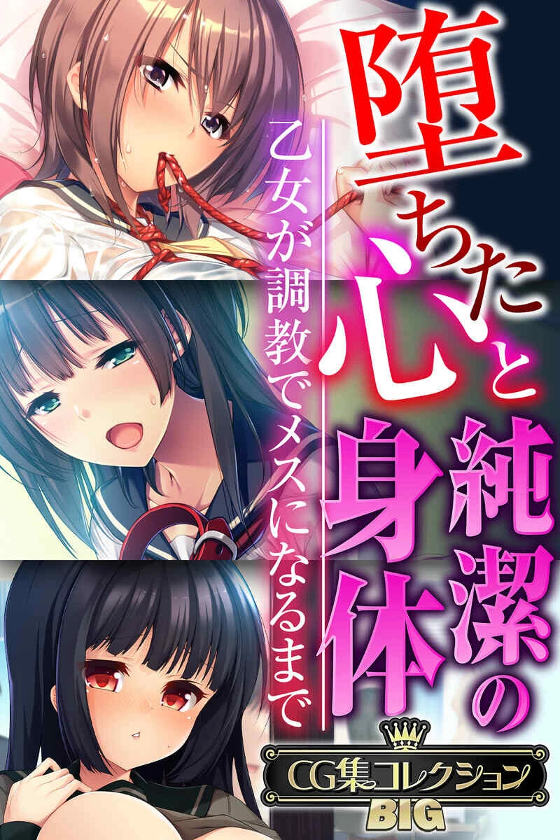 堕ちた心と純潔の身体〜乙女が調教でメスになるまで〜【CG集コレクションBIG】 エロ漫画 無料