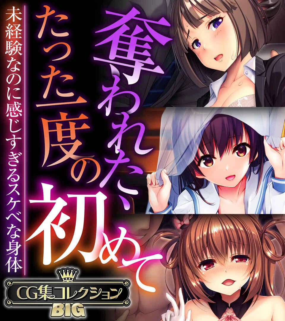 奪われた、たった一度の初めて 〜未経験なのに感じすぎるスケベな身体〜【CG集コレクションBIG】 エロ漫画 無料