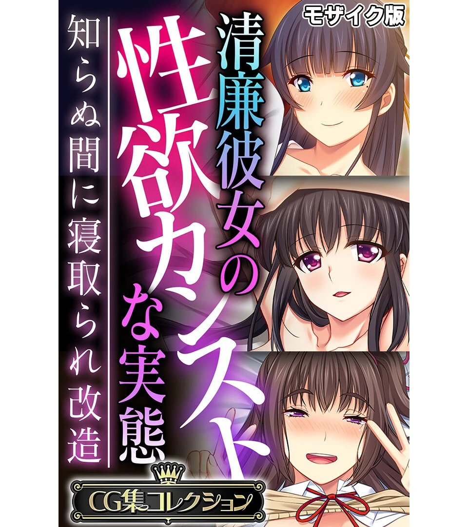 清廉彼女の性欲カンストな実態 〜知らぬ間に寝取られ改造〜【CG集コレクション】 モザイク版 エロ漫画 無料