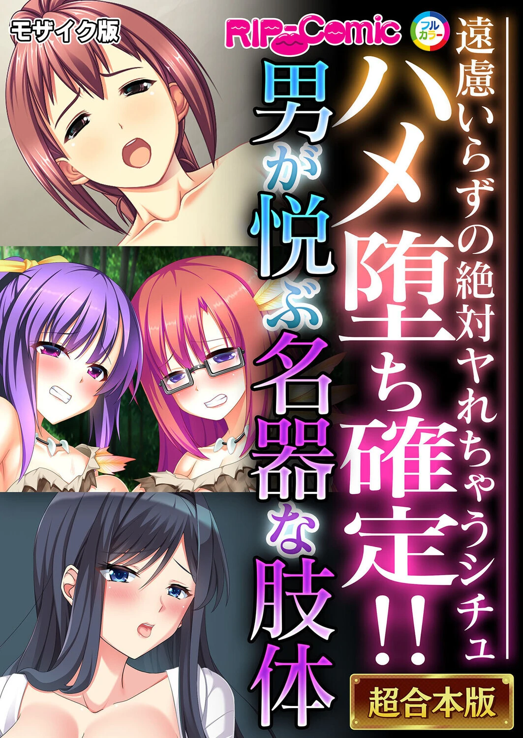 ハメ堕ち確定！！男が悦ぶ名器な肢体 〜遠慮いらずの絶対ヤれちゃうシチュ〜【超合本シリーズ】 モザイク版 エロ漫画 無料