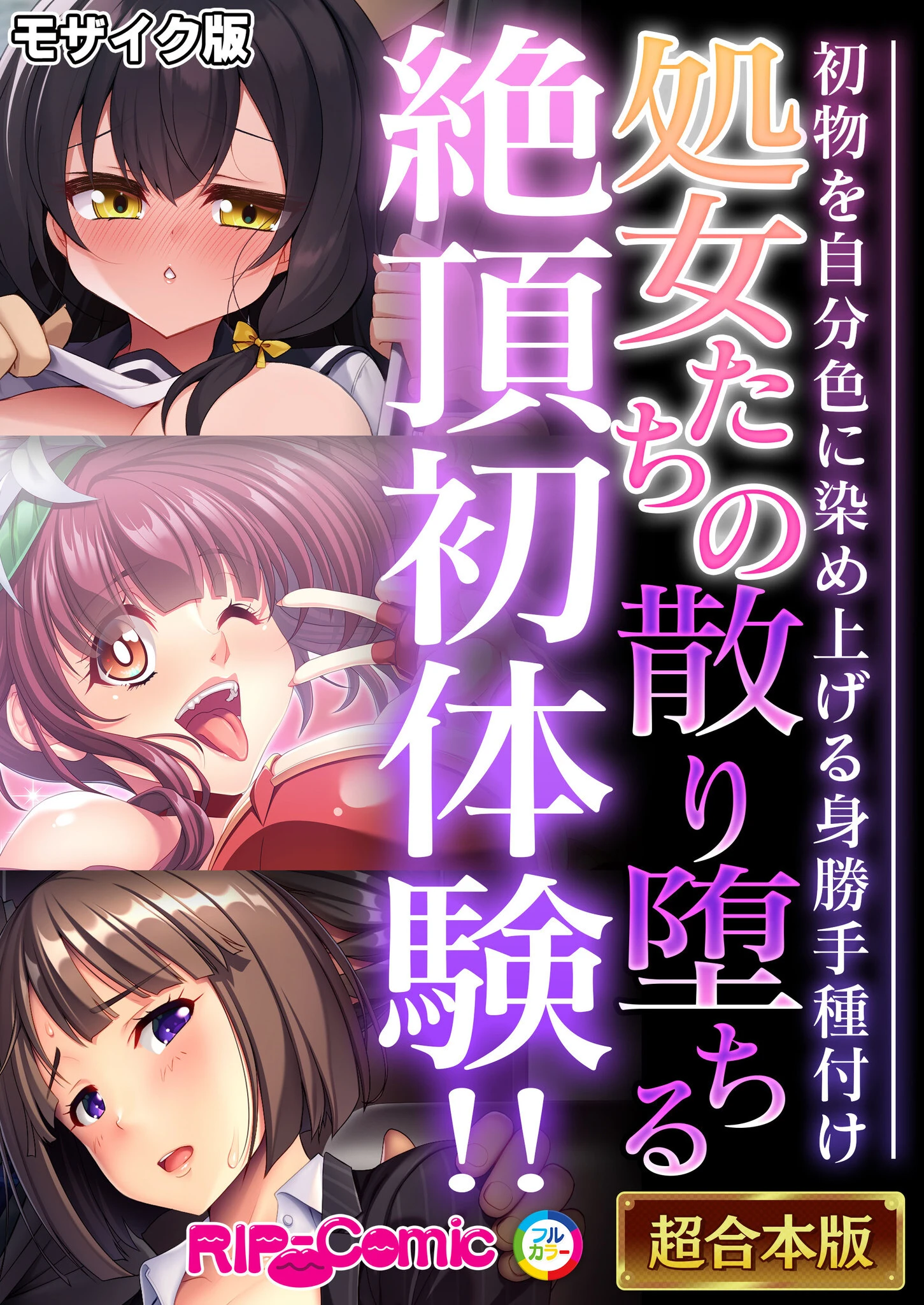処女たちの散り堕ちる絶頂初体験！！ 〜初物を自分色に染め上げる身勝手種付け〜【超合本シリーズ】 モザイク版 エロ漫画 無料