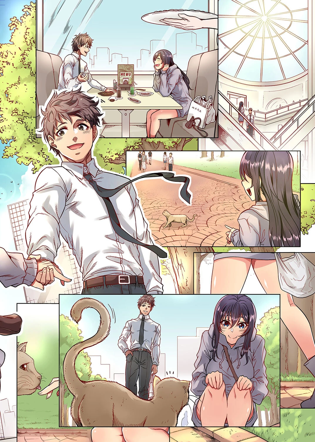 拾った家出ムスメがおっぱいをこすりつけてきた！（単話） 8ページ