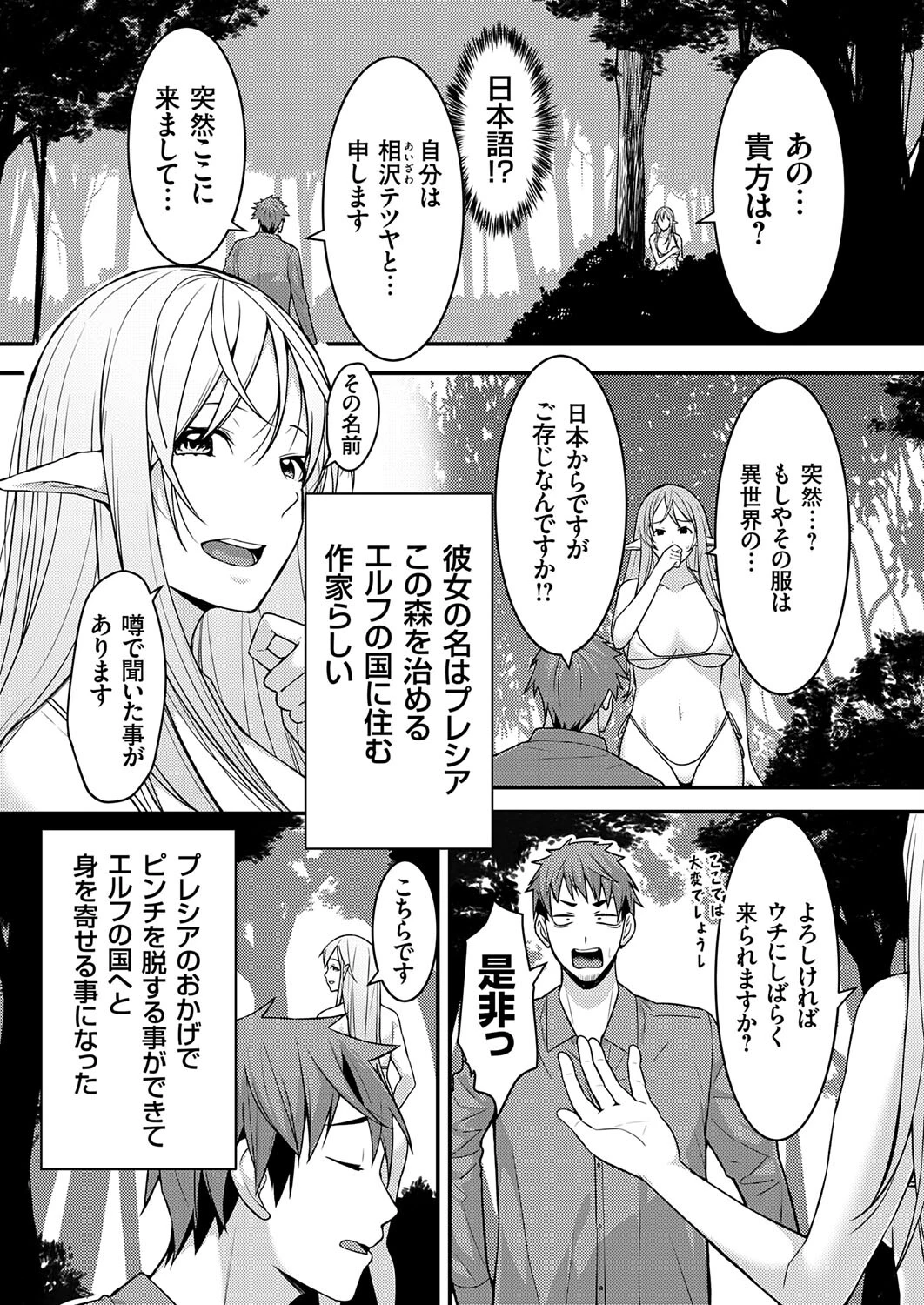 エルフの国のエロ作家 〜異世界転移した編集さんは竿がいい〜 3ページ