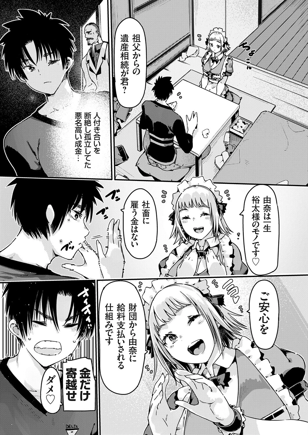 メイドさんを相続したんだが出ていって欲しい 3ページ