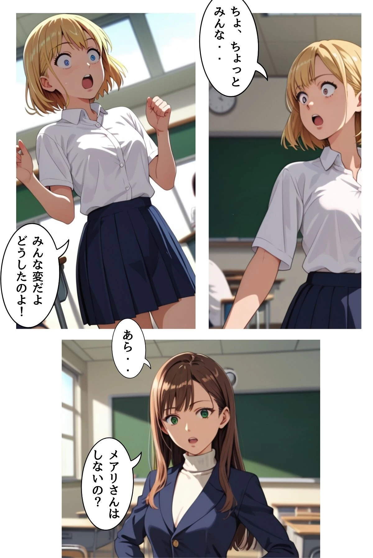 催淫スクール〜咽び泣くメスガキたち〜【R指定】分冊版05（フルカラー） 5ページ