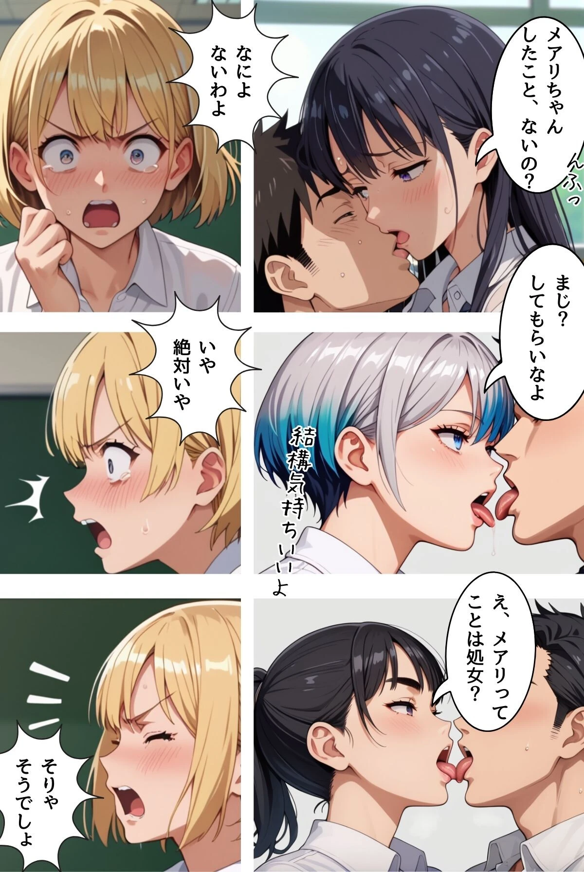 催淫スクール〜咽び泣くメスガキたち〜【R指定】分冊版05（フルカラー） 7ページ