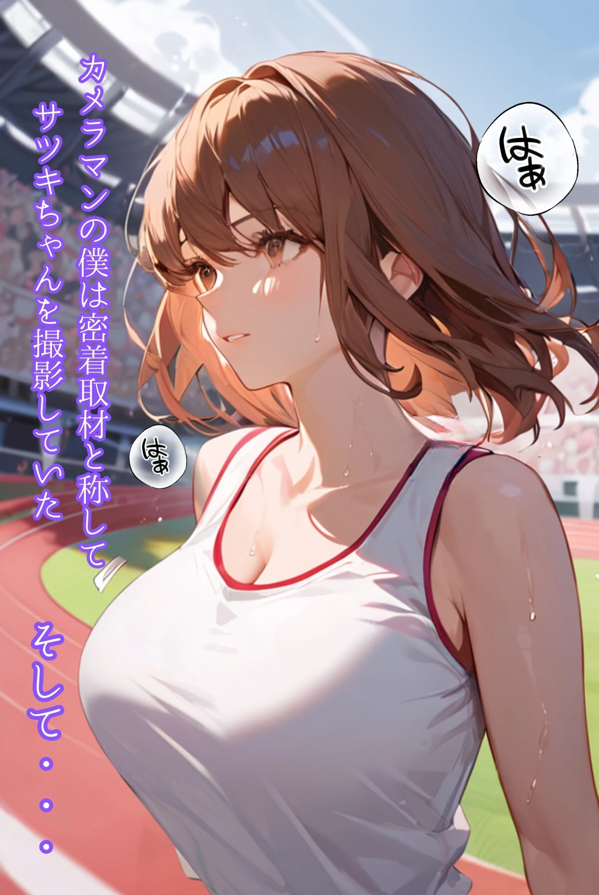 【盗撮】なかなか快楽堕ちしない、媚薬を飲まされた陸上部エース R指定 9ページ