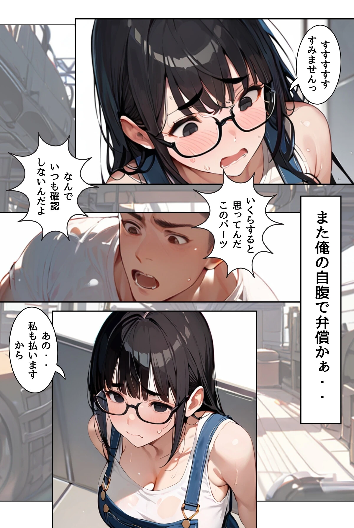 あの娘の残業はイケない副業 R指定【合冊版】（フルカラー） 10ページ