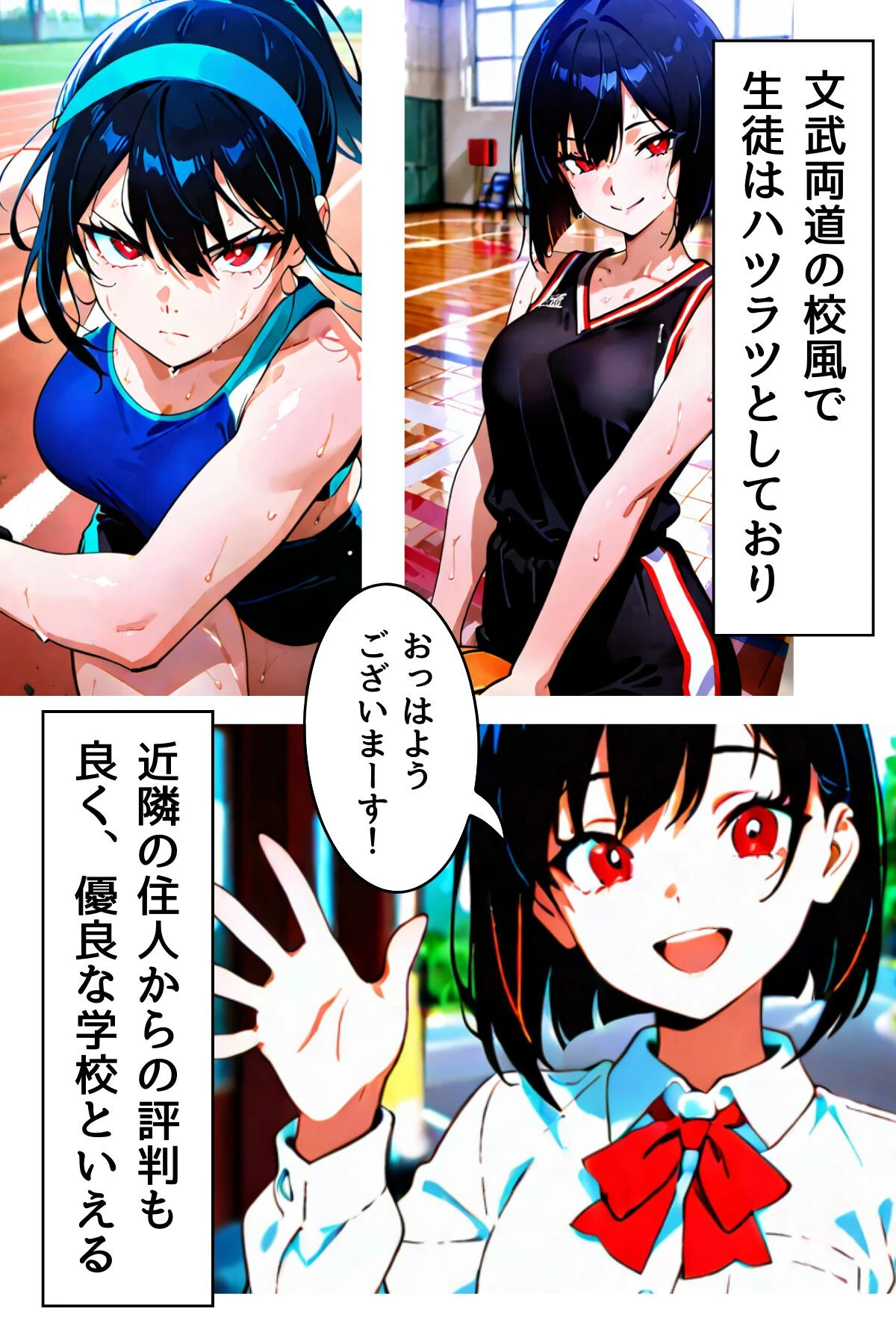 放課後性販売クラブ 商業科の実践授業（フルカラー） 4ページ