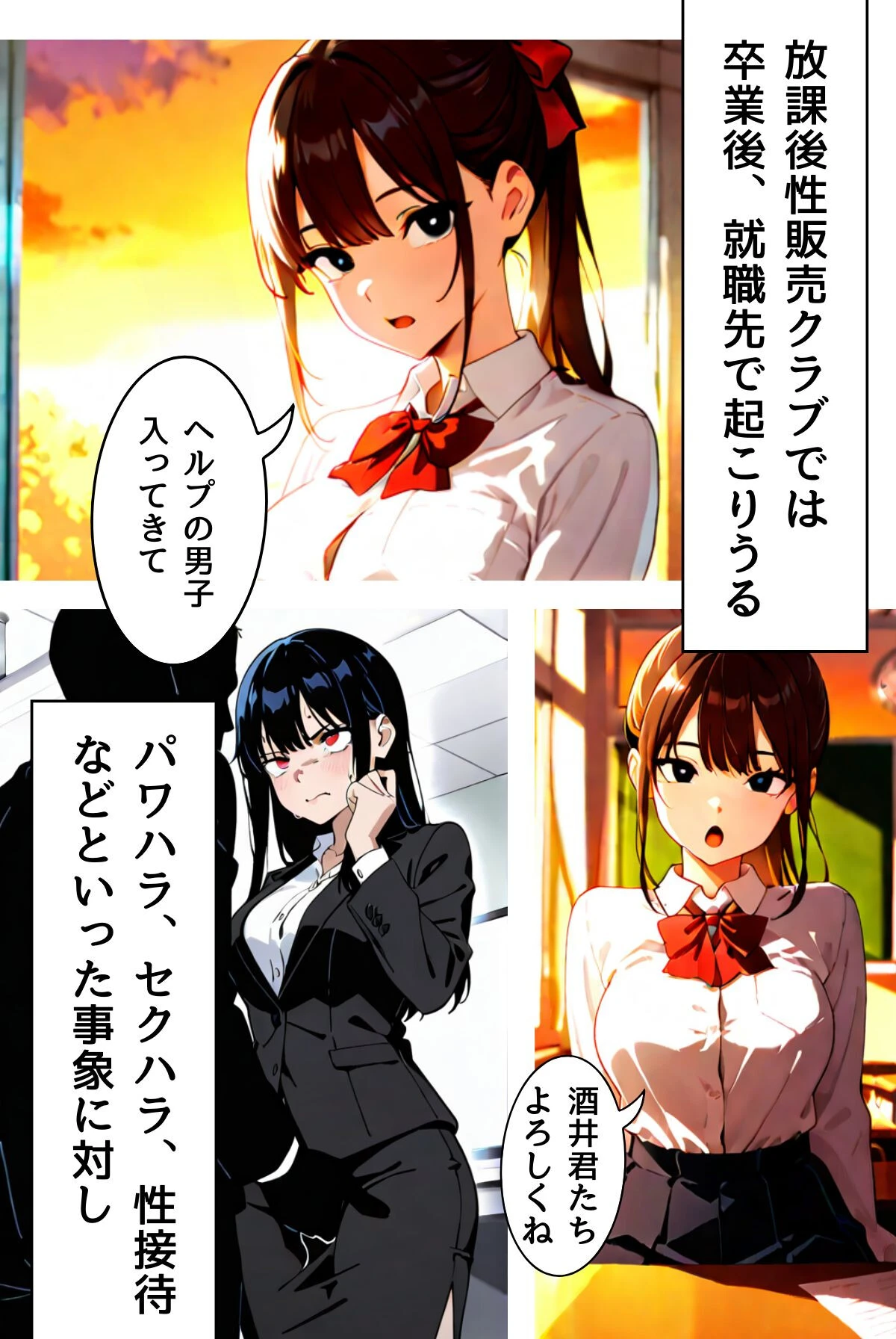 放課後性販売クラブ 商業科の実践授業（フルカラー） 8ページ