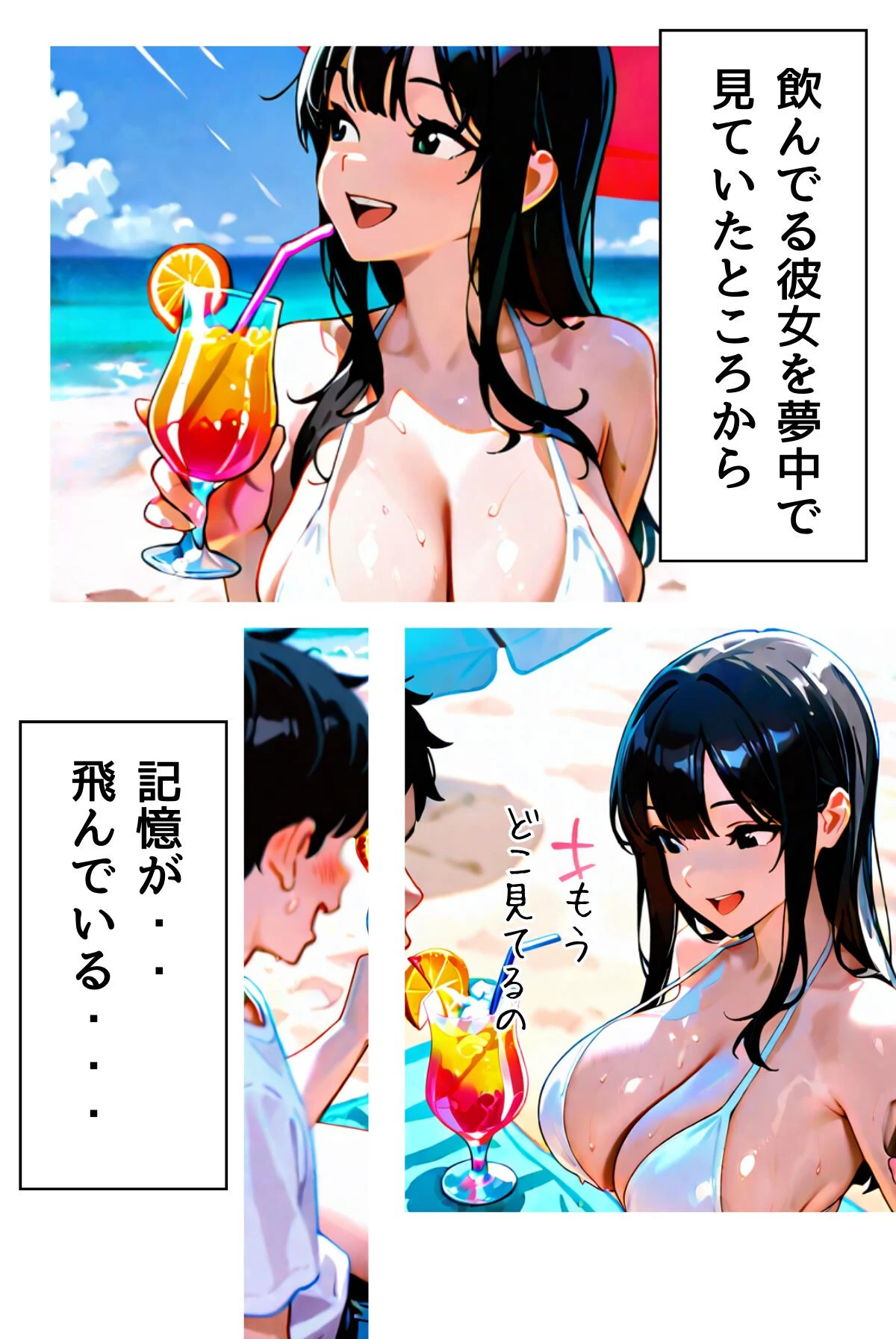 目を覚ましたら僕の彼女が淫乱になっていた 11ページ