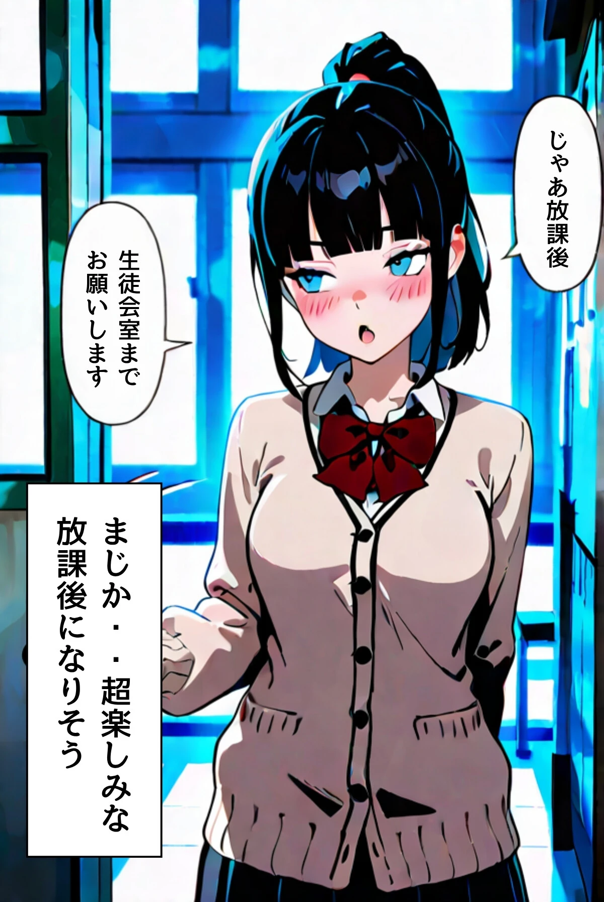 委員長瑛子、セックス勉強中(フルカラー) 13ページ