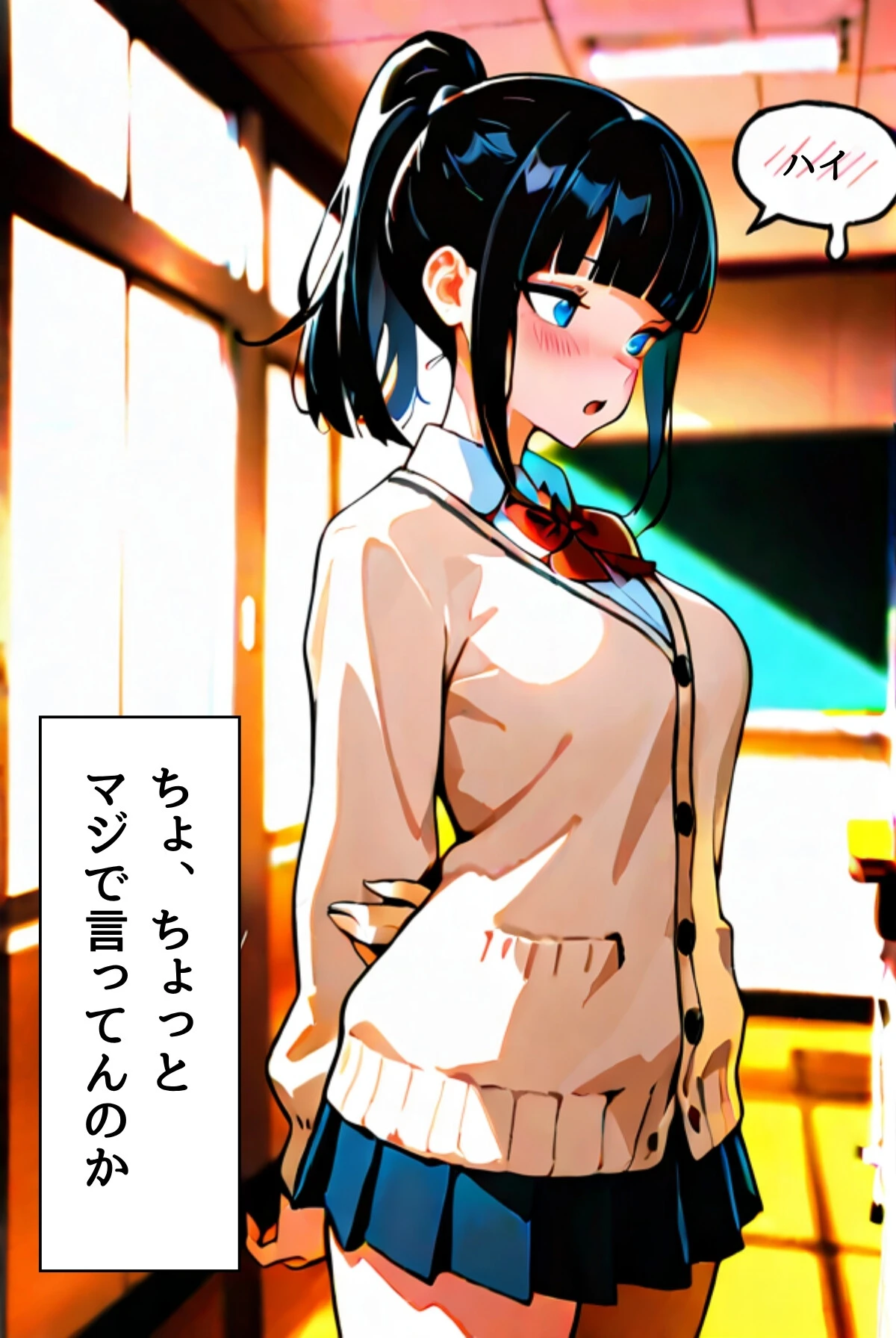 委員長瑛子、セックス勉強中(フルカラー) 16ページ