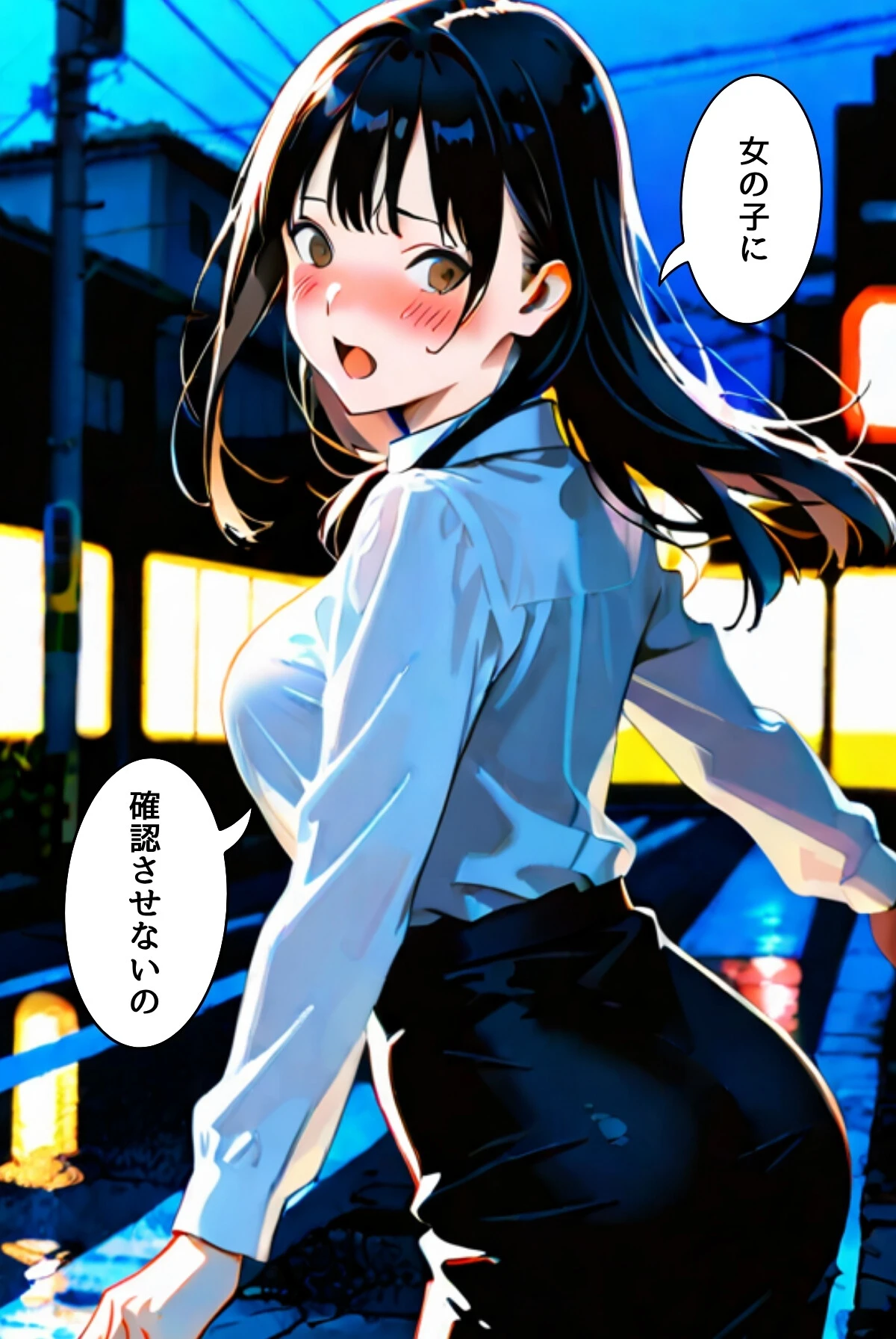 OLレイナ、残業の果てに 〜ツンデレ上司と部下の夜〜（フルカラー） 27ページ