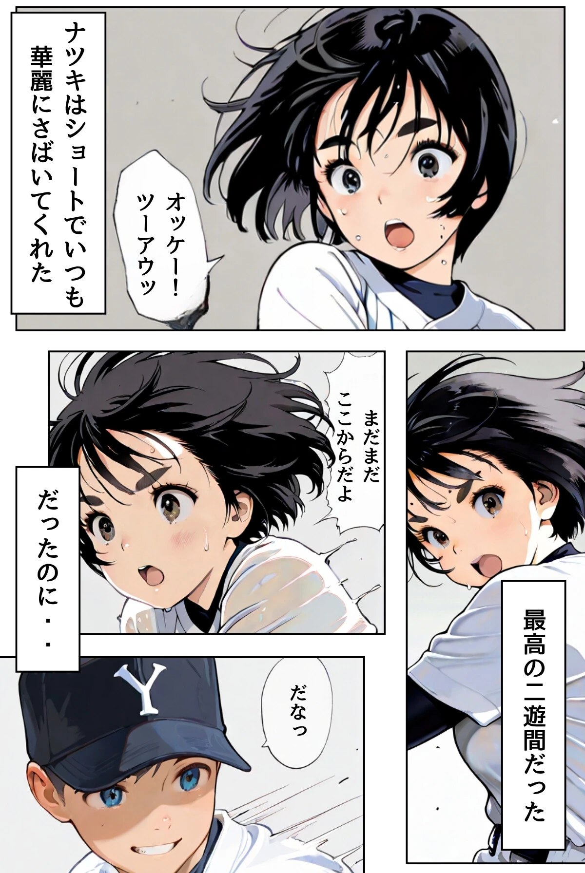 ユニフォームを脱いだ彼女は淫らに笑う 6ページ