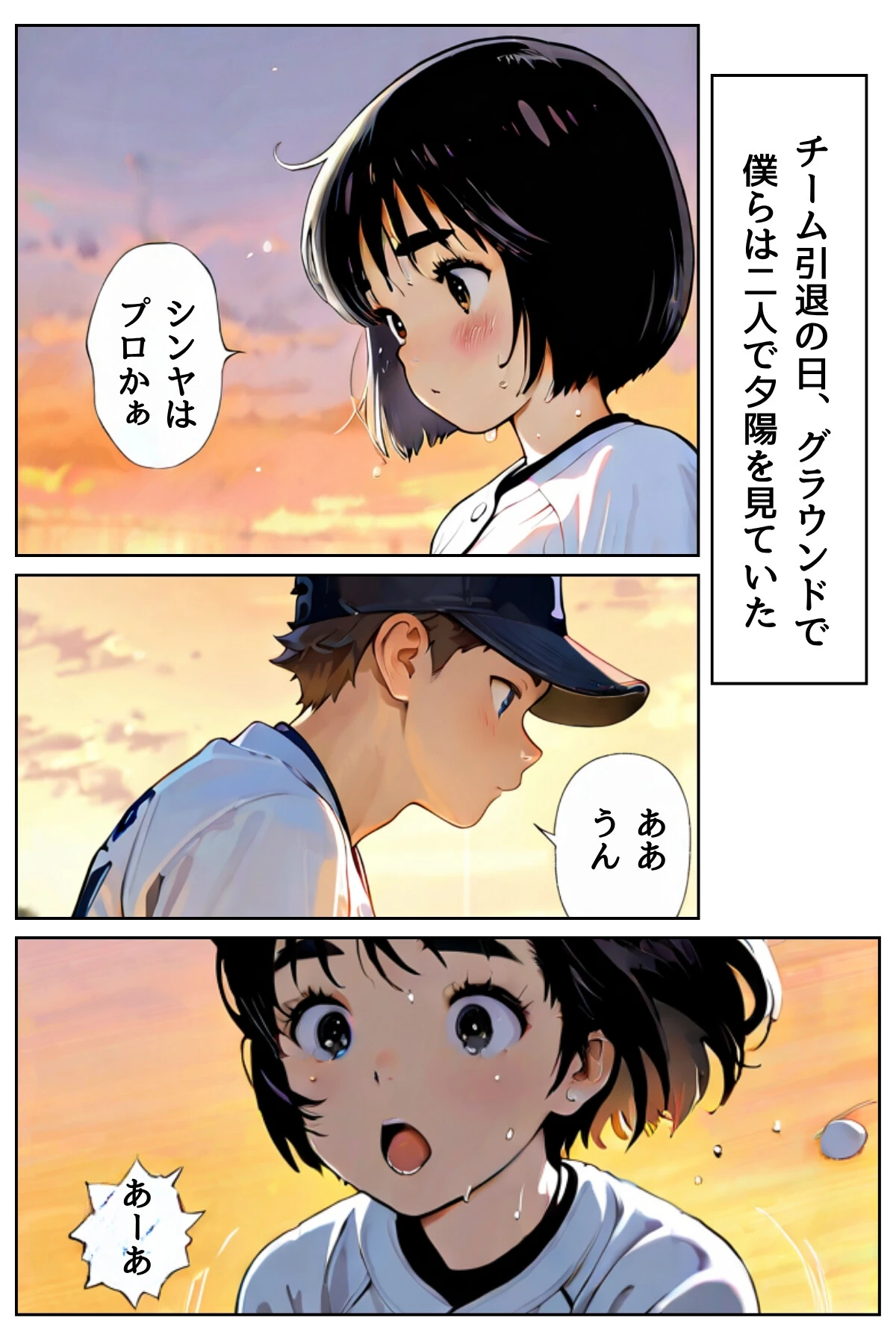 ユニフォームを脱いだ彼女は淫らに笑う 9ページ