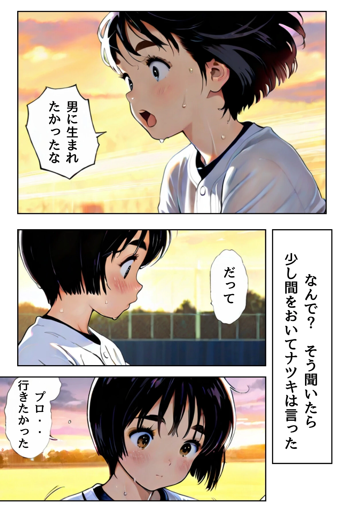 ユニフォームを脱いだ彼女は淫らに笑う 10ページ