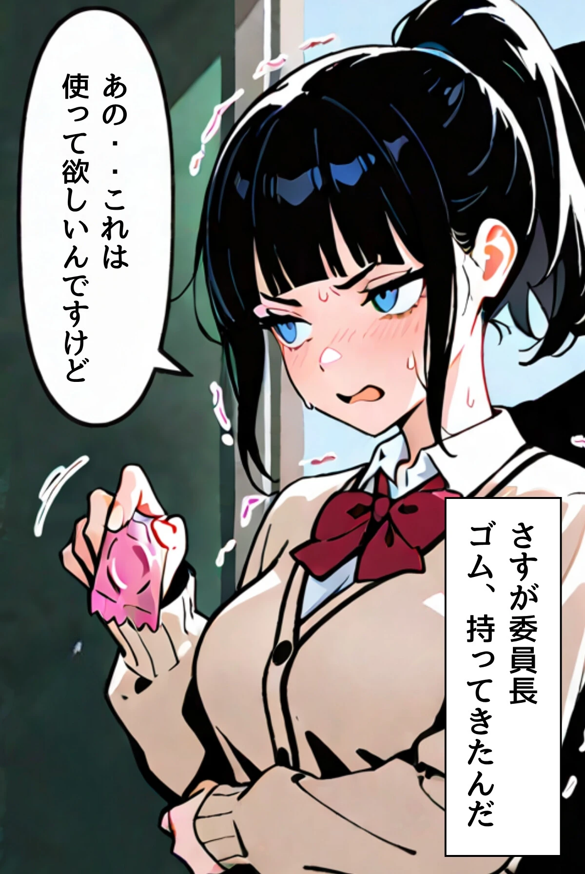 委員長瑛子、セックス勉強中 分冊版(単話) 4ページ