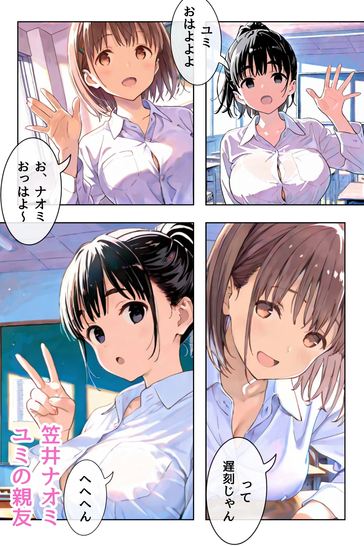 幼馴染しかできないHな特訓 特訓09 4ページ