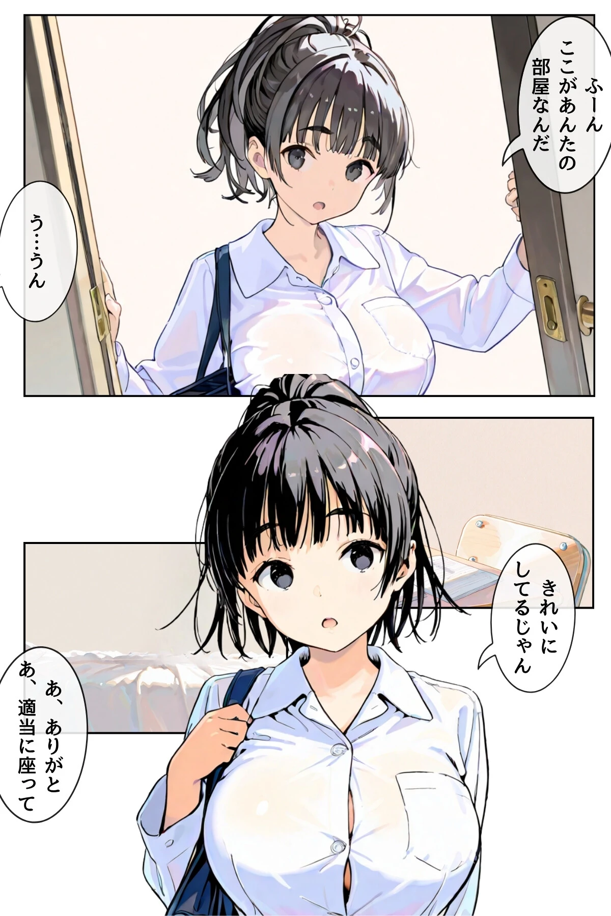 幼馴染しかできないHな特訓 特訓13 2ページ