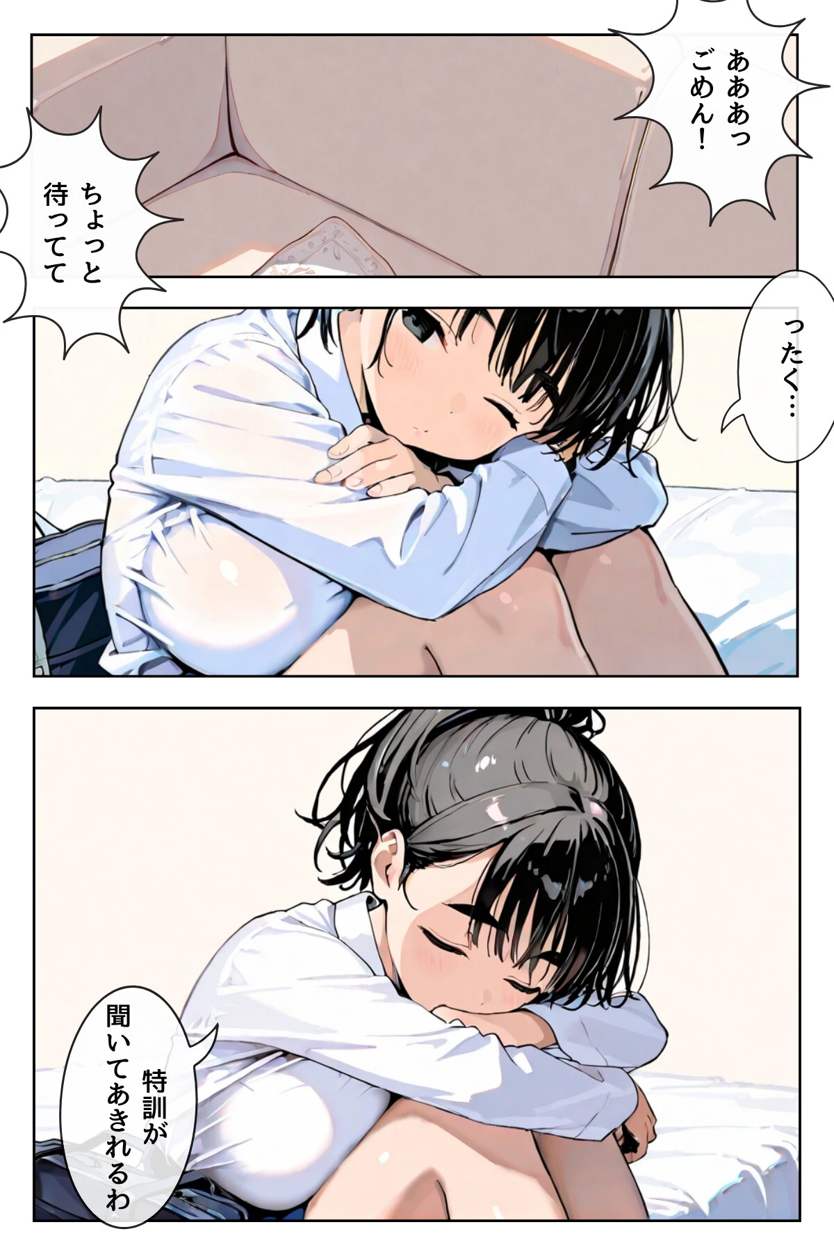 幼馴染しかできないHな特訓 特訓13 4ページ