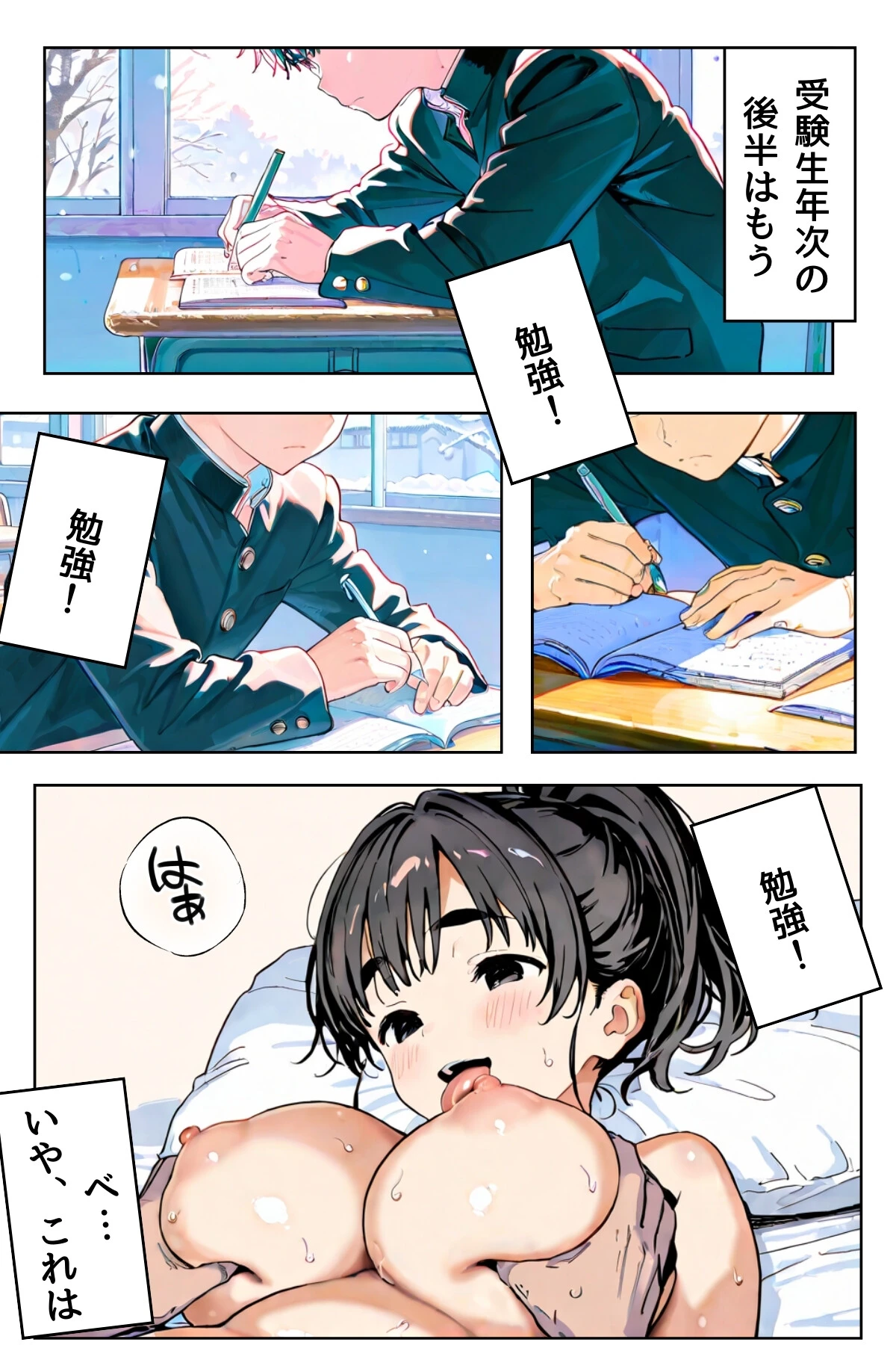 幼馴染しかできないHな特訓 特訓20 4ページ