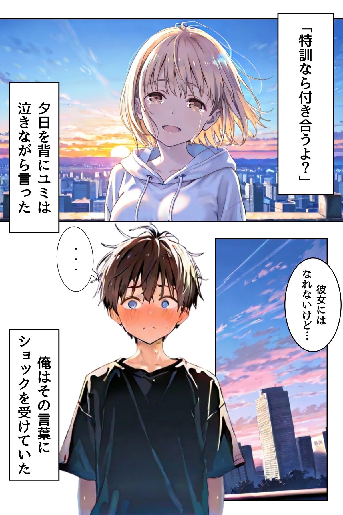 幼馴染しかできないHな特訓(単話) 2ページ