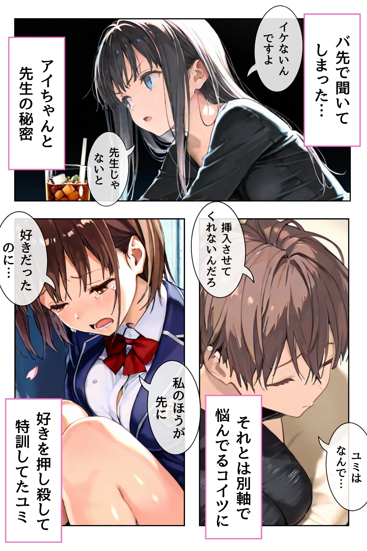 幼馴染しかできないHな特訓（単話） 2ページ