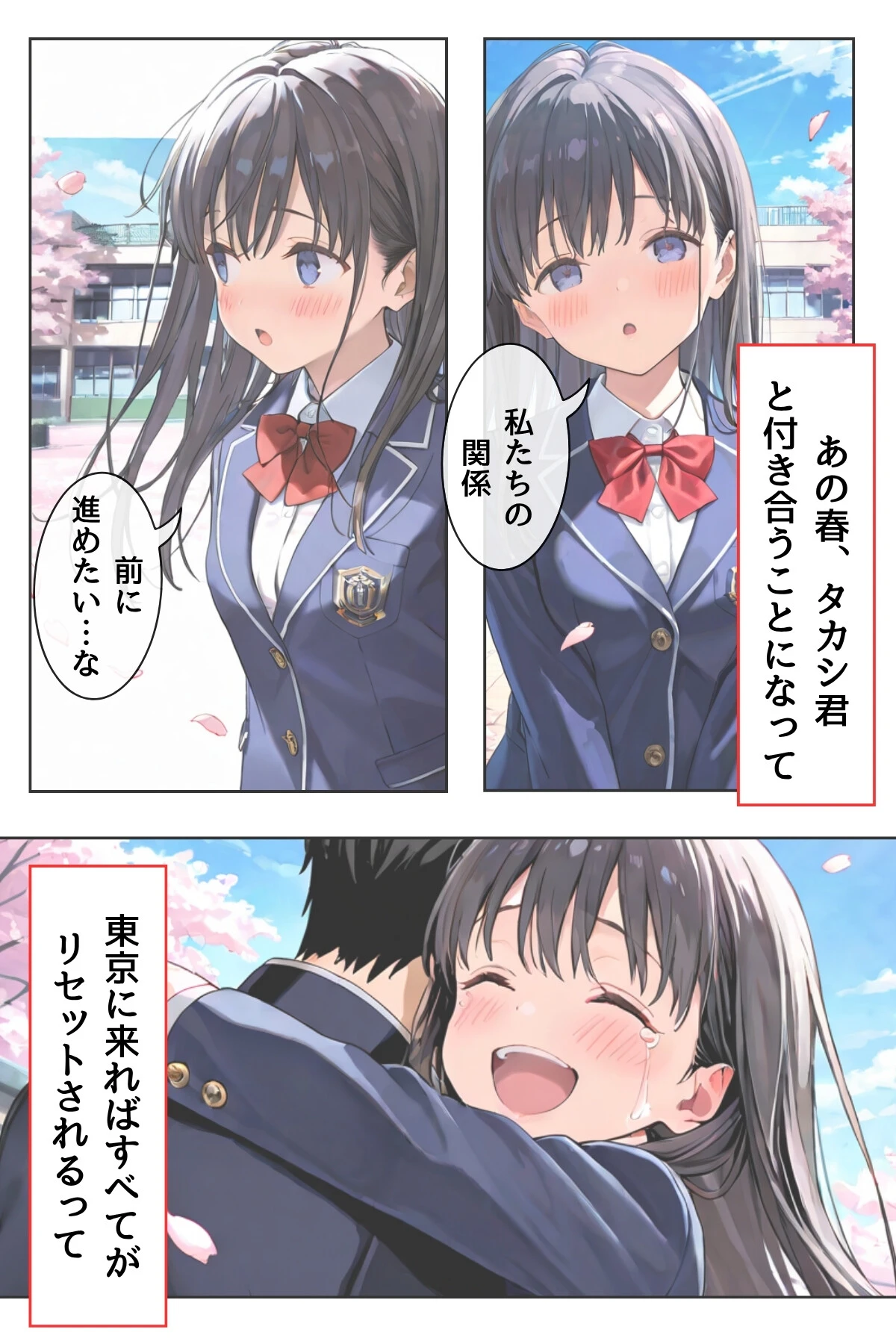 幼馴染しかできないHな特訓(単話) 2ページ