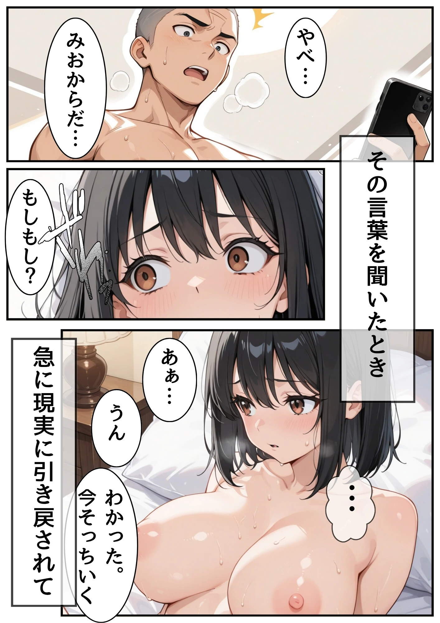 3か月なら、大丈夫だと思ってた。〜留学した僕の留守中に、一途な彼女が汚されるまで〜R指定(単話) 2ページ