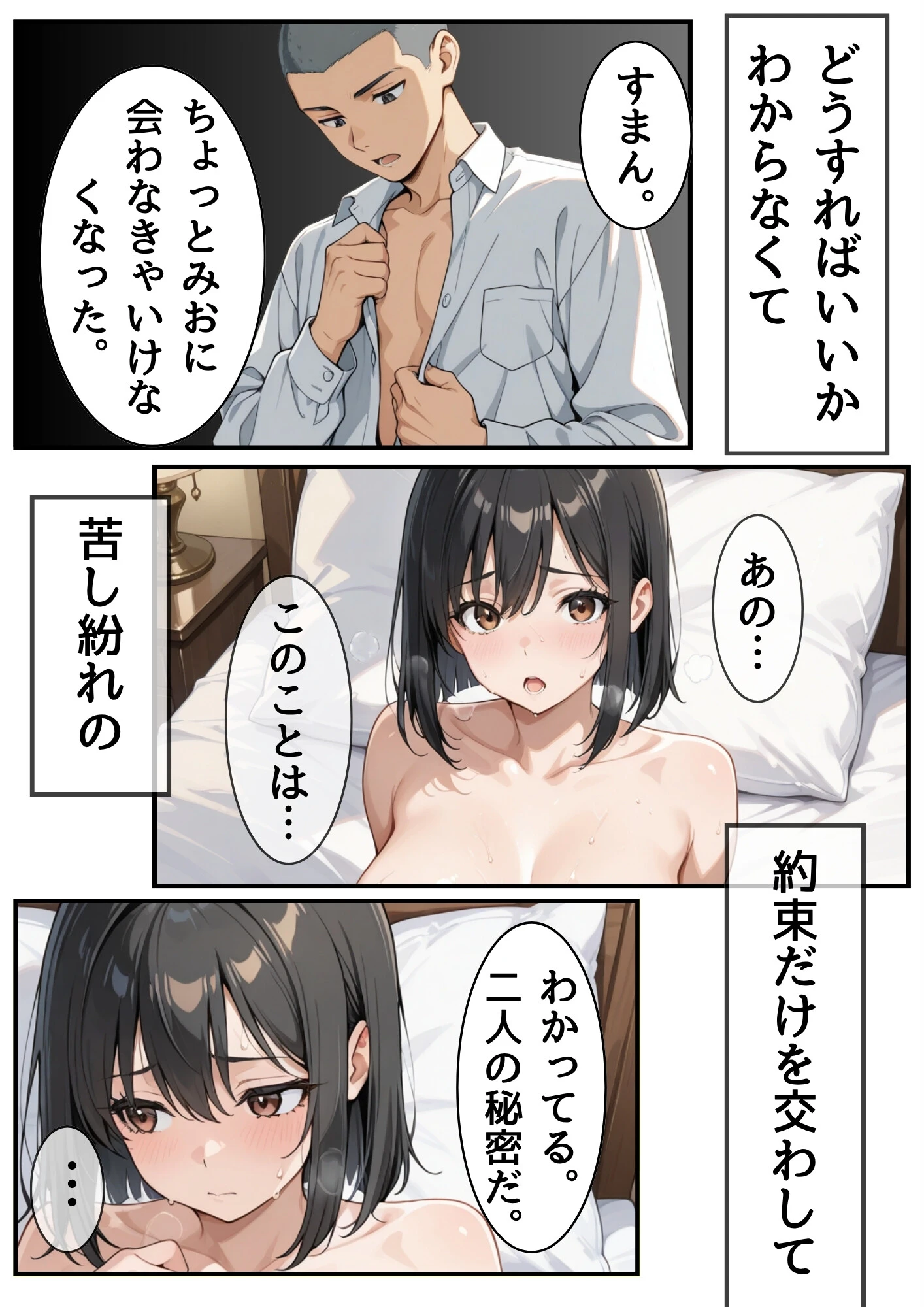 3か月なら、大丈夫だと思ってた。〜留学した僕の留守中に、一途な彼女が汚されるまで〜R指定(単話) 3ページ