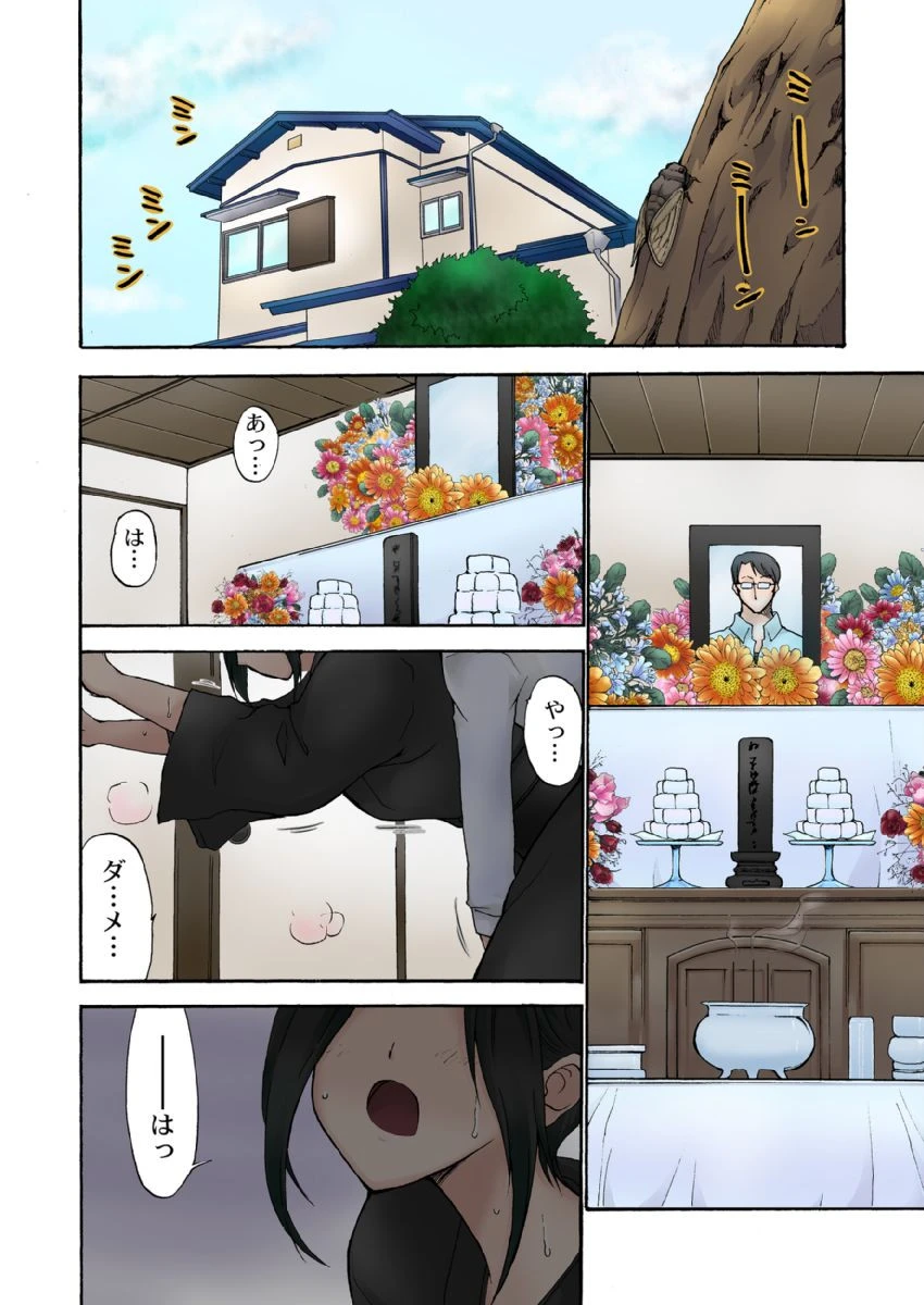 未亡人になった義母に毎夜、注ぎ続けました。【成年版】 1 4ページ