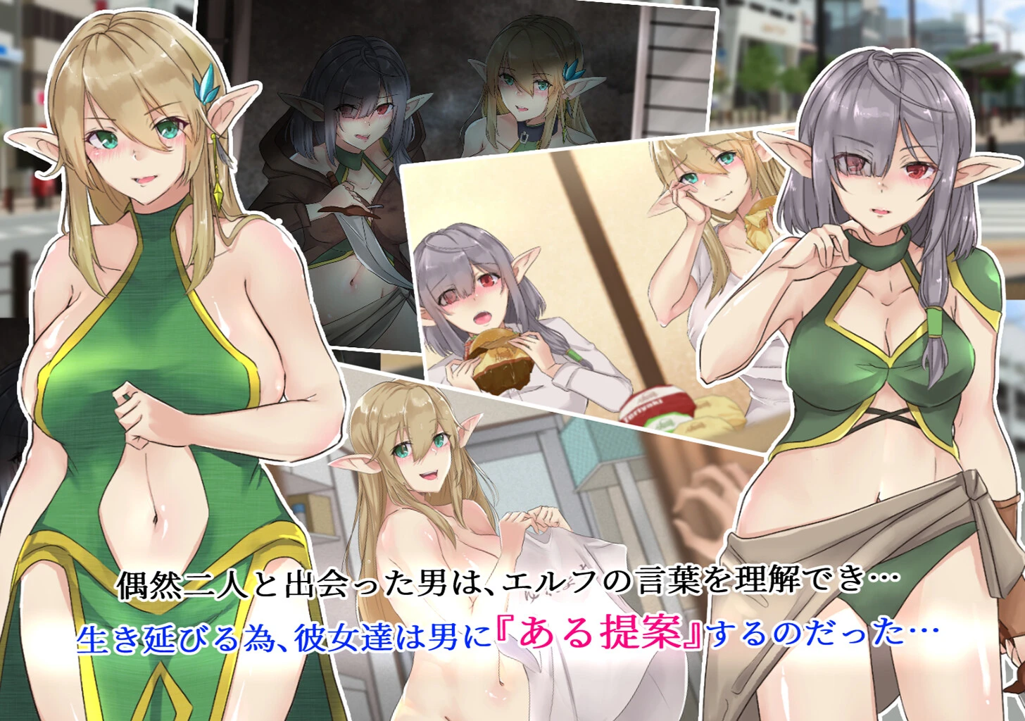 僕は性奴●としてエルフを飼っています。（同人版） 4ページ