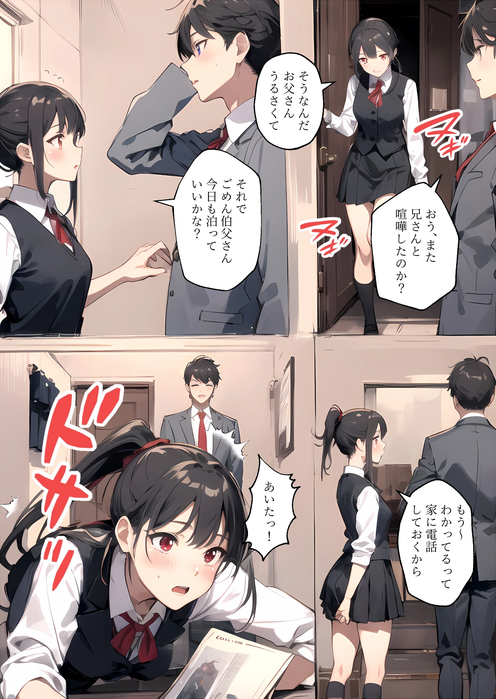 叔父さんと私。（単話） 3ページ