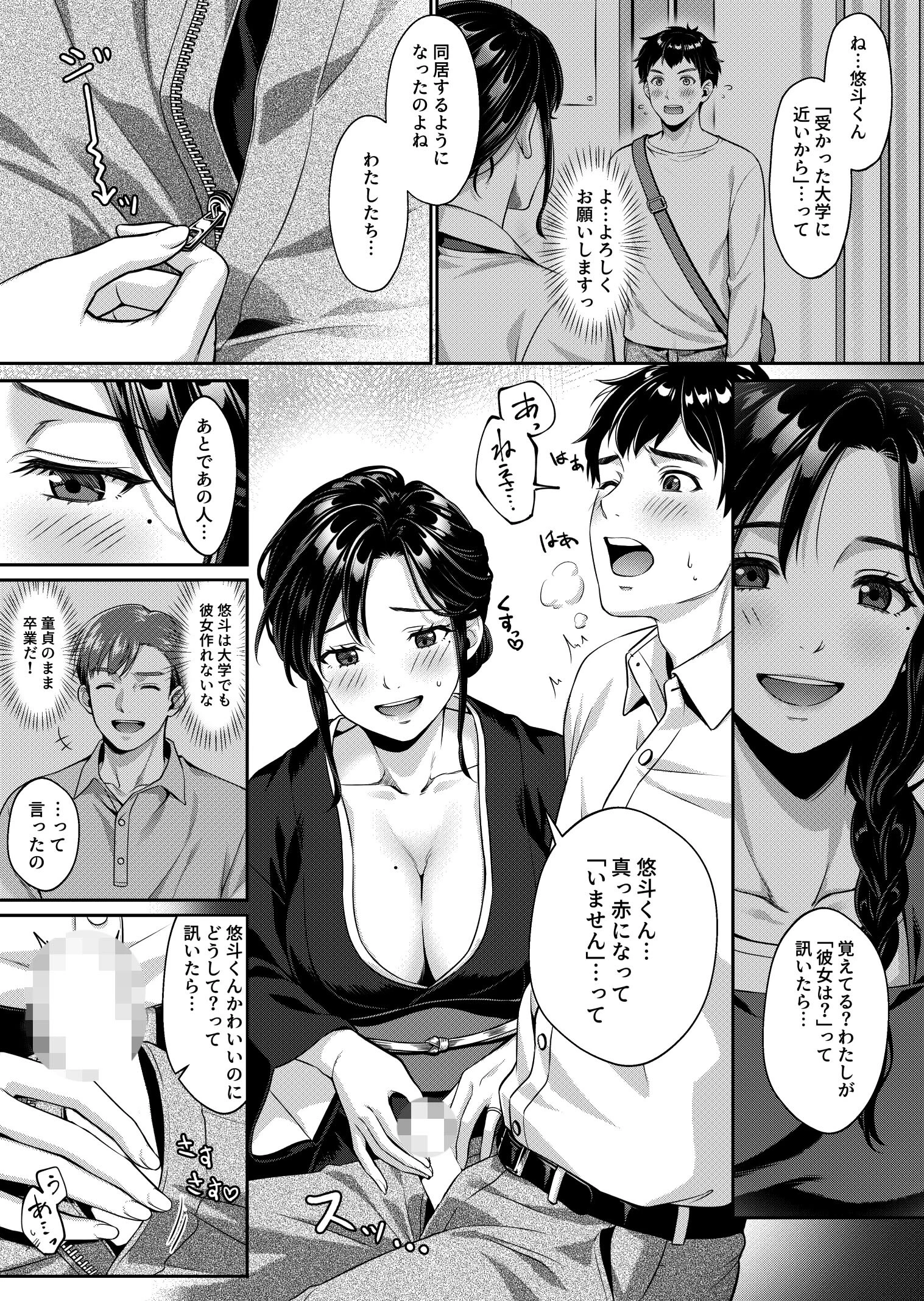 義姉さん、何着ても似合いますねー未亡人の義姉と俺の淫らな日々ー 1巻 7ページ