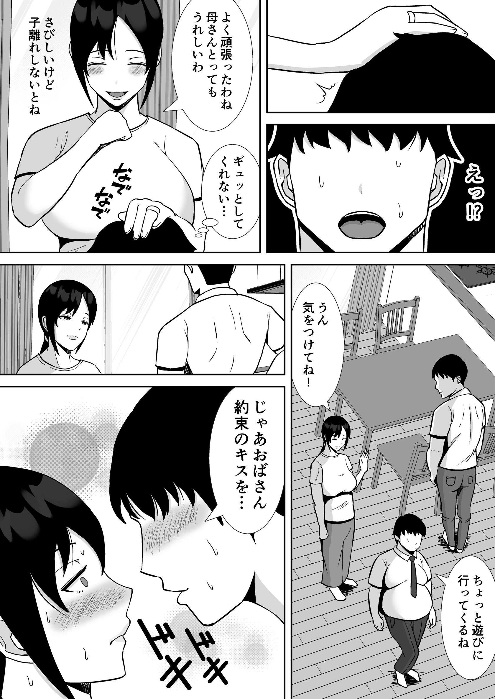 大好きな母さんが、僕と仲がいい近所の兄ちゃんと付き合う事になった話【モザイク修正版】 14ページ