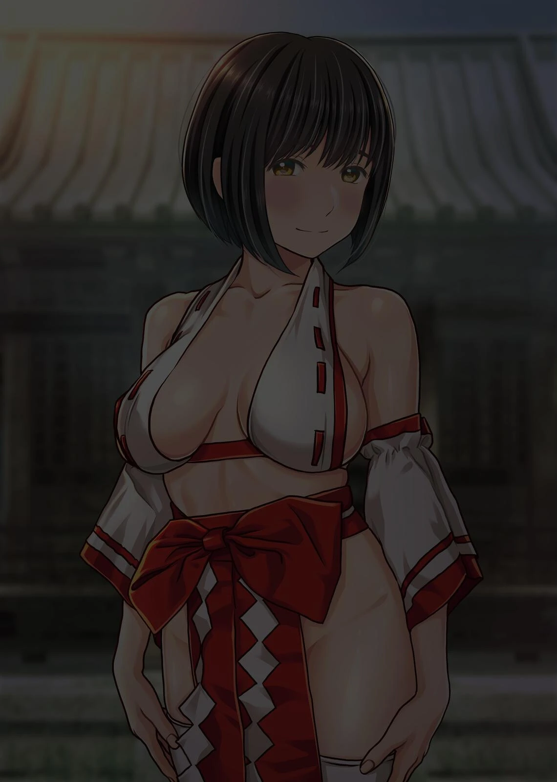 エロ巫女祓い屋繁盛記 貧困神社を救う！？豊乳ドジ巫女 開運中出し除霊セックス！ 11ページ