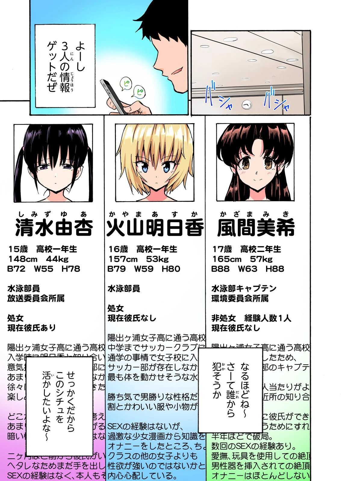 セックススマートフォン〜ハーレム学園総集編〜【フルカラー版】 13ページ
