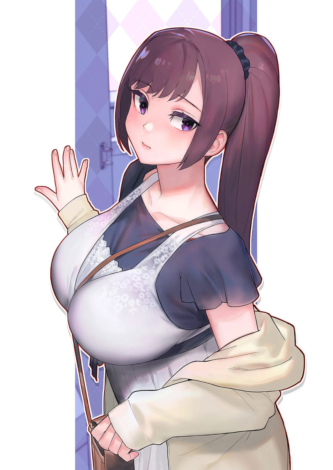 巨乳母娘・美香と佑香3:教え子がうちに押し込んできた本（2） 2ページ