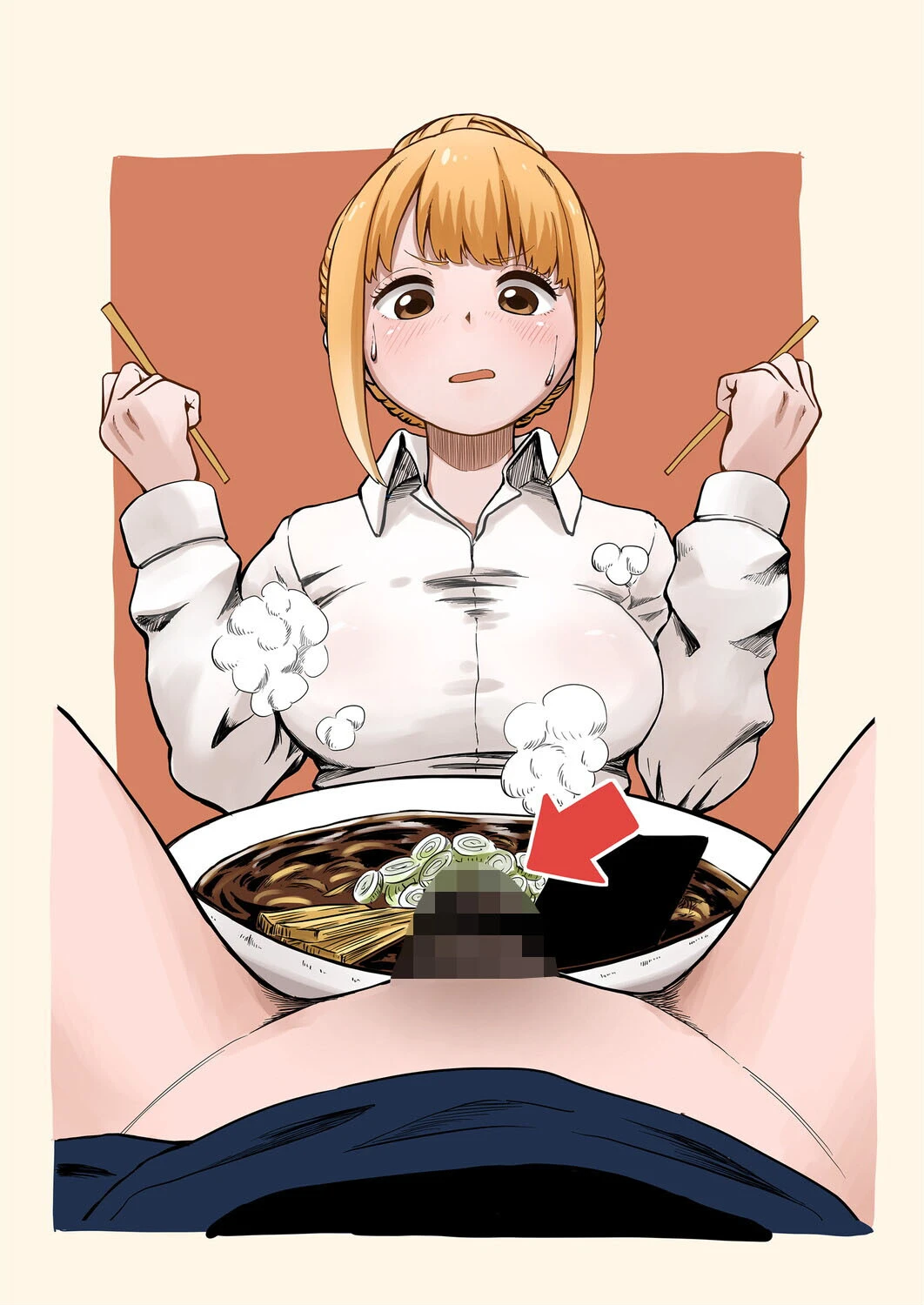 すみません!!ラーメンに’ち〇こ’が入っているのですが…!! 2ページ