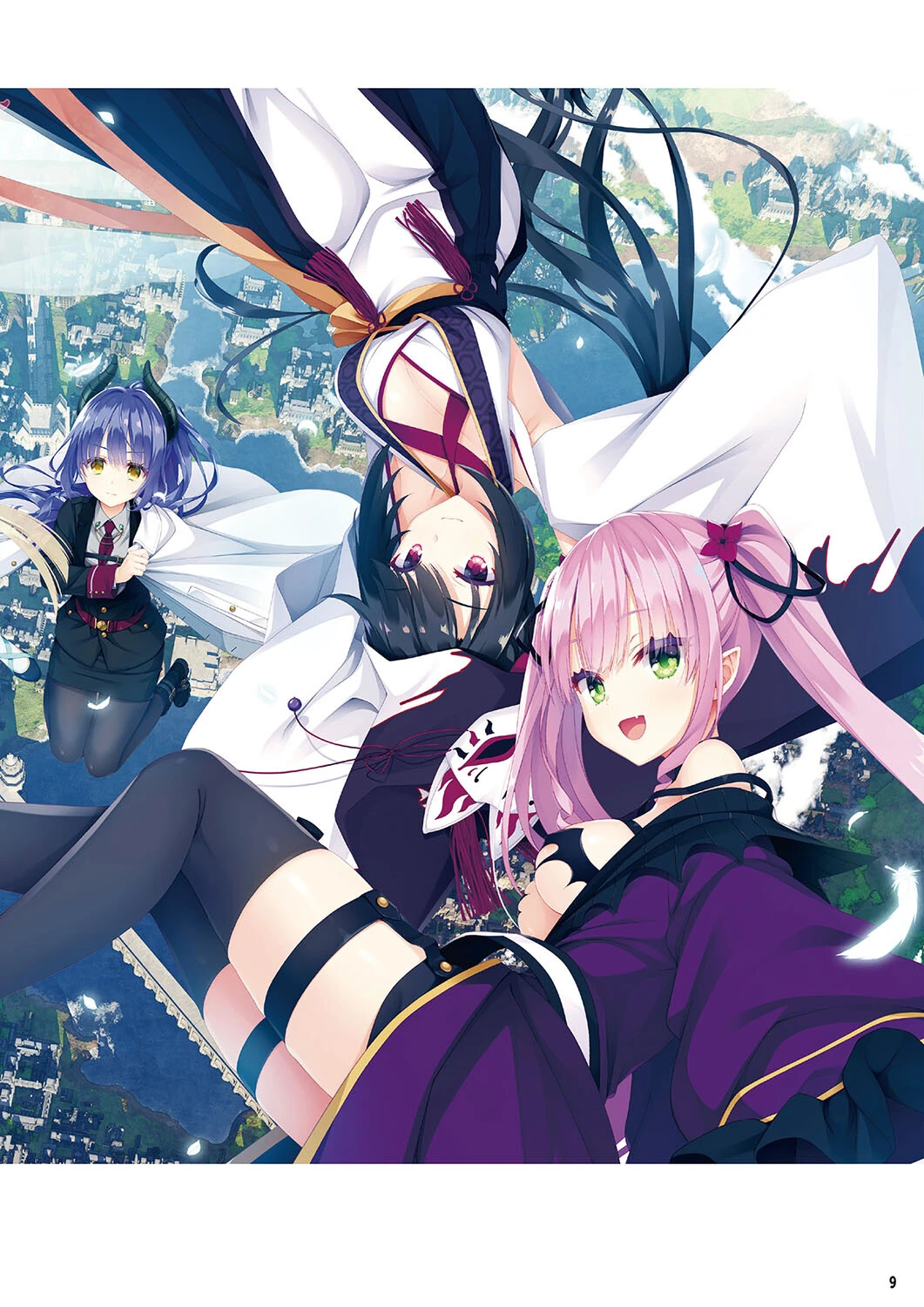 天使☆騒々 RE-BOOT！ オフィシャルビジュアルファンブック 11ページ