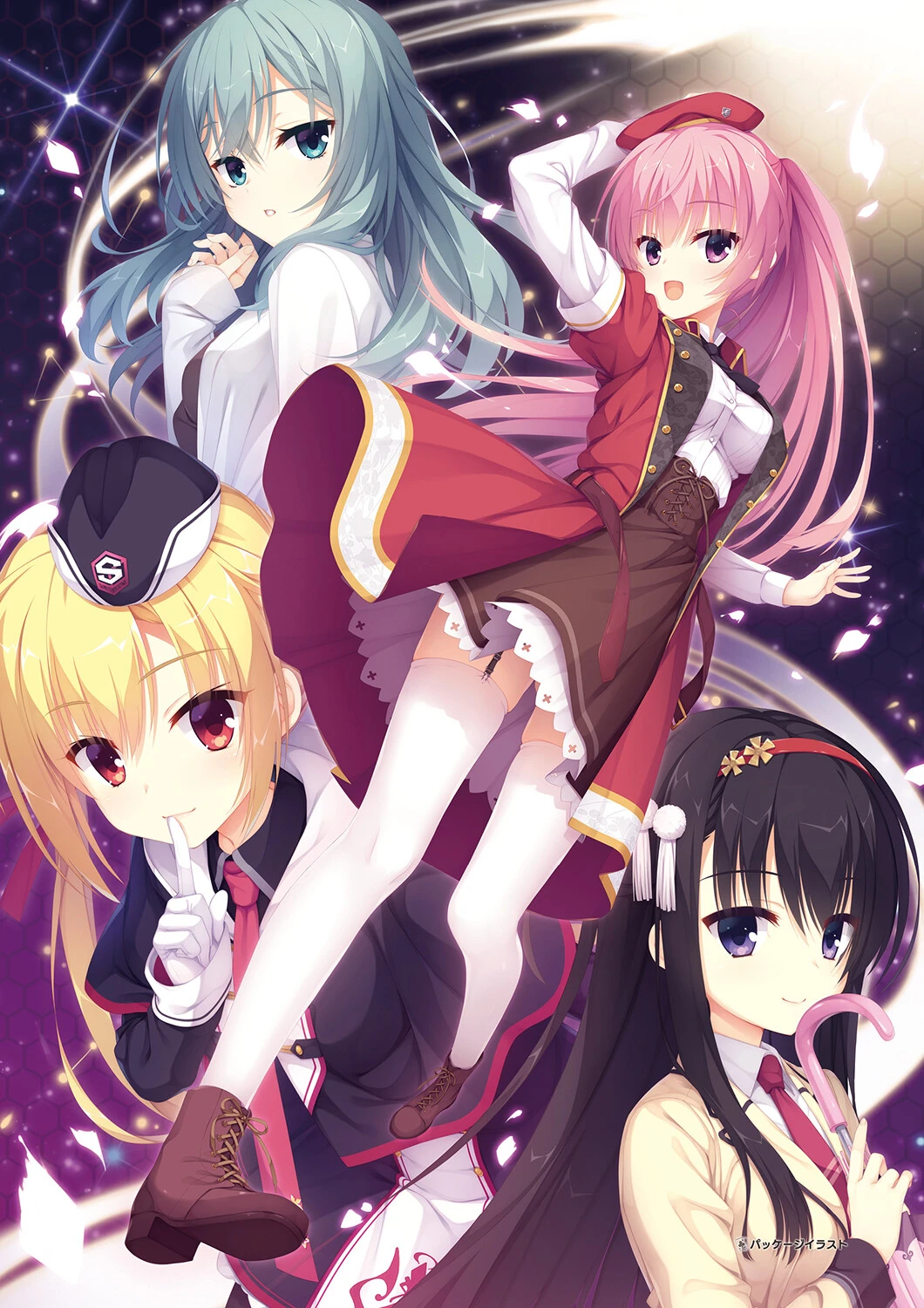 オフィシャル・ビジュアルファンブック 17ページ