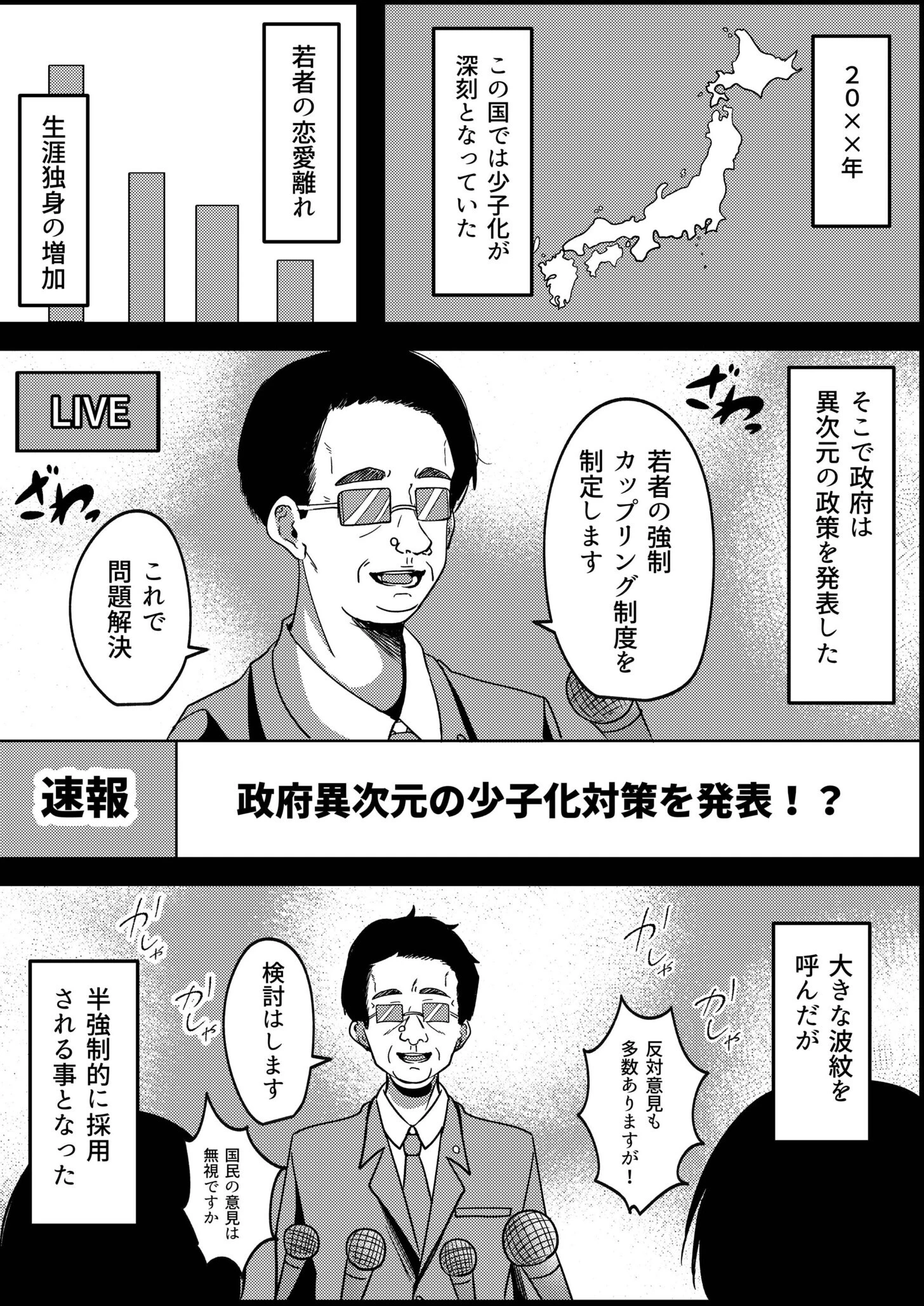 カップリング少子化対策法 2ページ