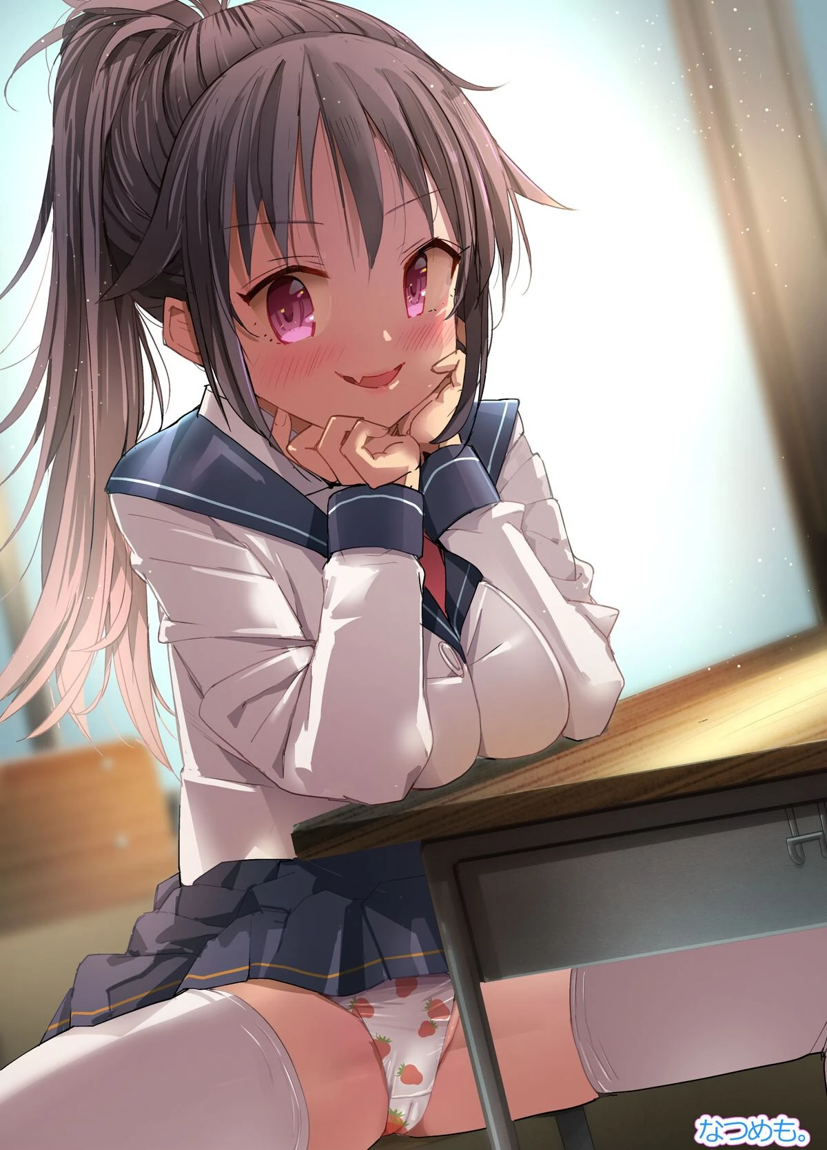 【18禁】巨乳美少女JKになったおじいちゃん〜セックスでハメられないと元に戻れない世界！？〜【合本版】 2ページ