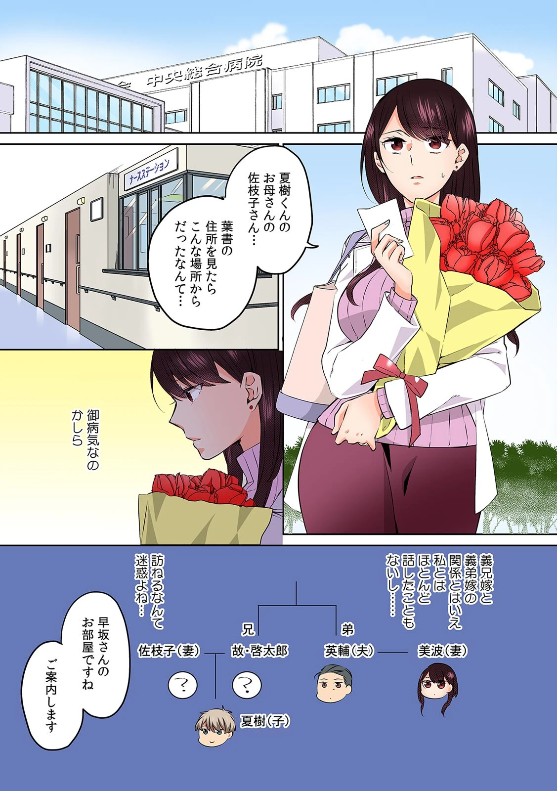 甥に寝取られ泥●エッチ「挿入れられただけで…奥までイっちゃ…う！」【フルカラー】（11） 3ページ