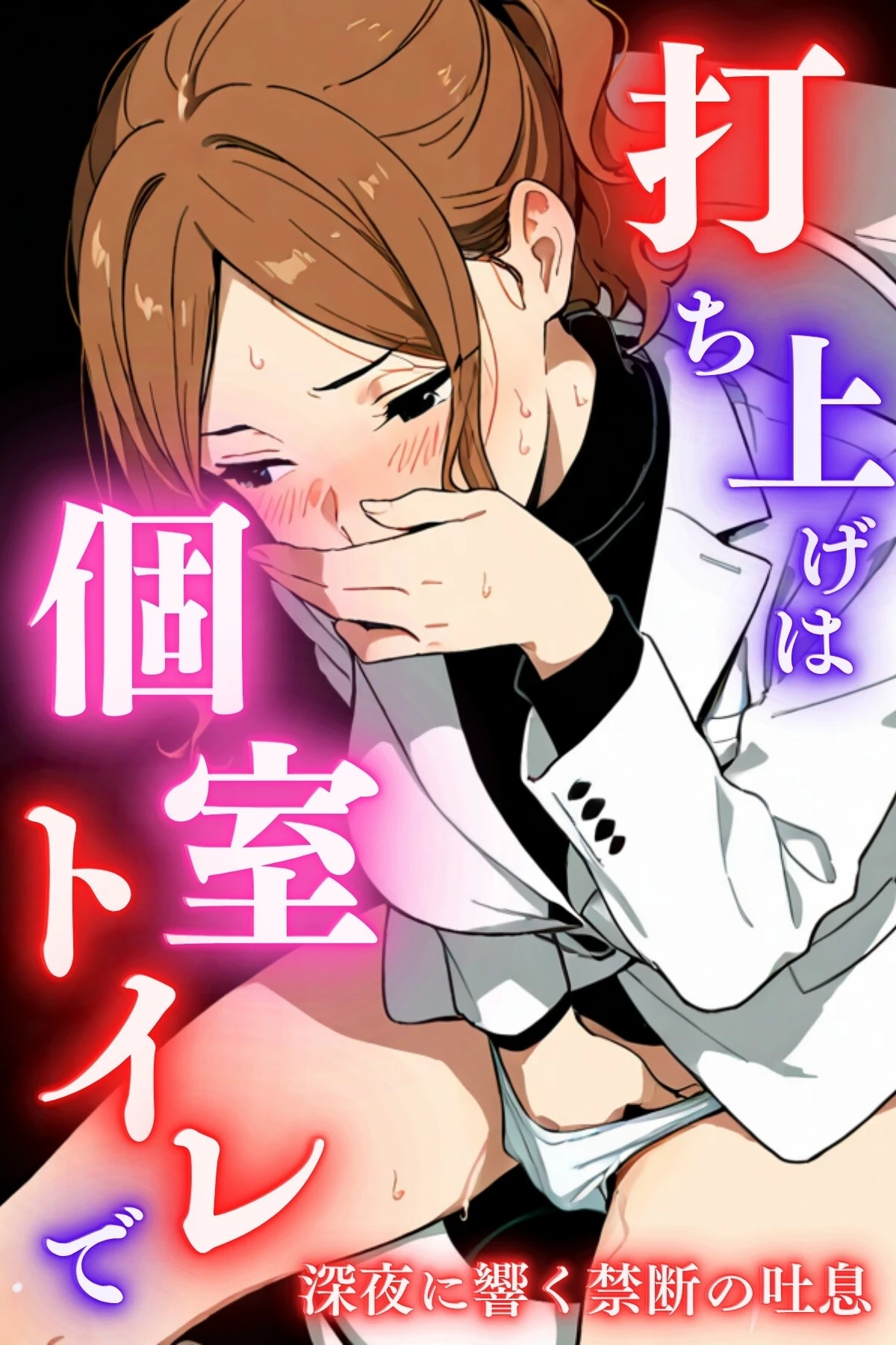 打ち上げは個室トイレで エロ漫画 無料